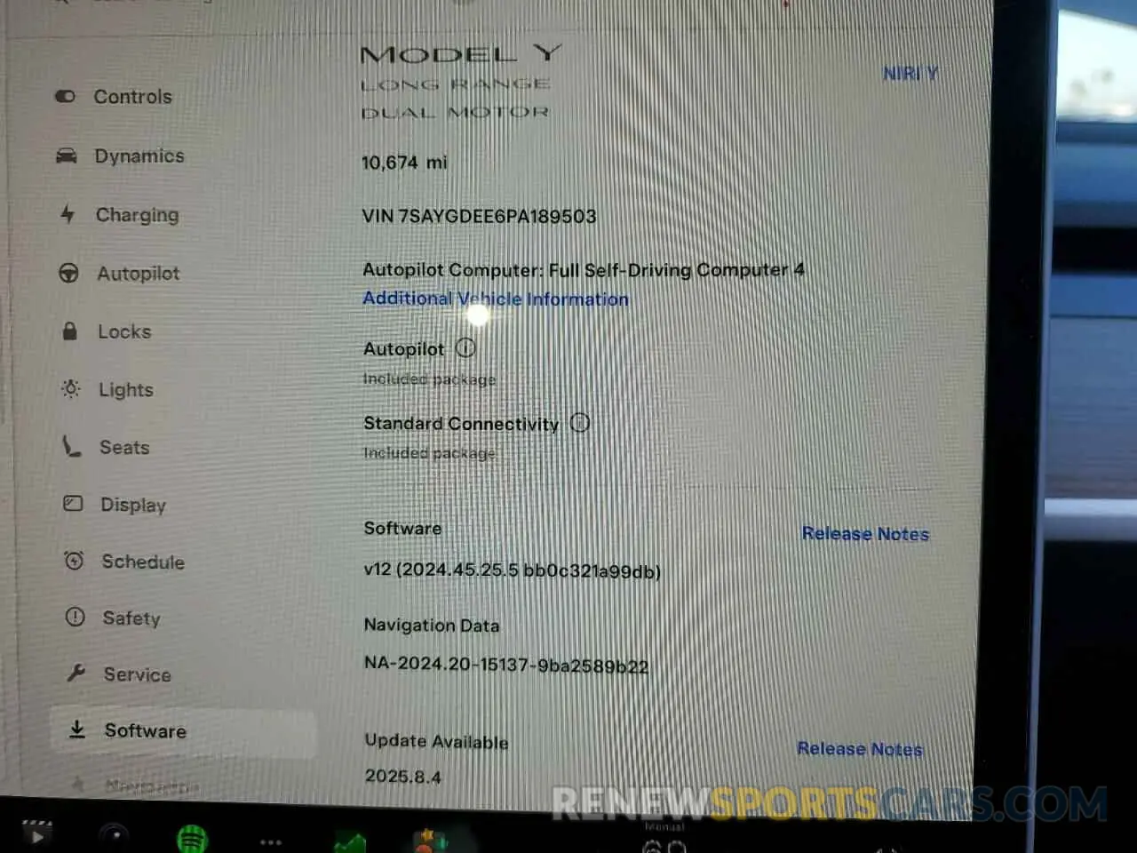 9 Photograph of a damaged car 7SAYGDEE6PA189503 TESLA MODEL Y 2023