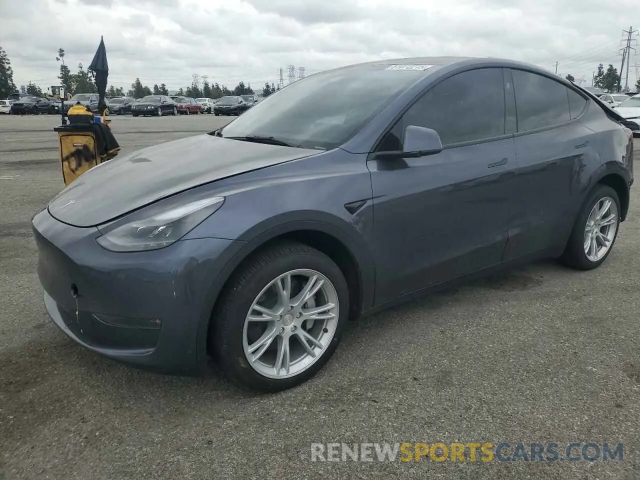 1 Photograph of a damaged car 7SAYGDEE6PA190523 TESLA MODEL Y 2023