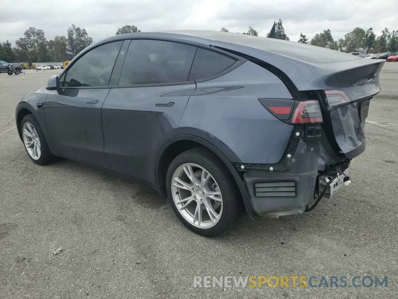 2 Photograph of a damaged car 7SAYGDEE6PA190523 TESLA MODEL Y 2023