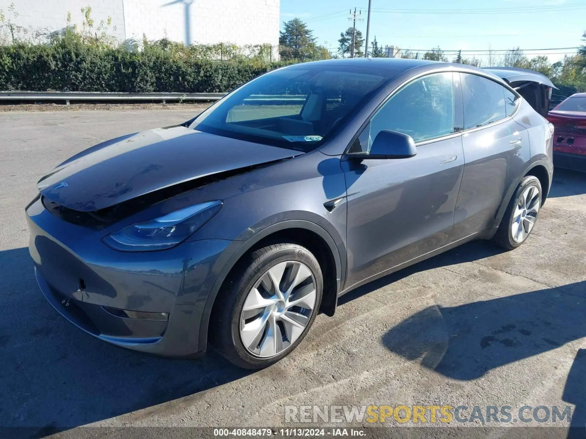 2 Photograph of a damaged car 7SAYGDEE6PF596126 TESLA MODEL Y 2023