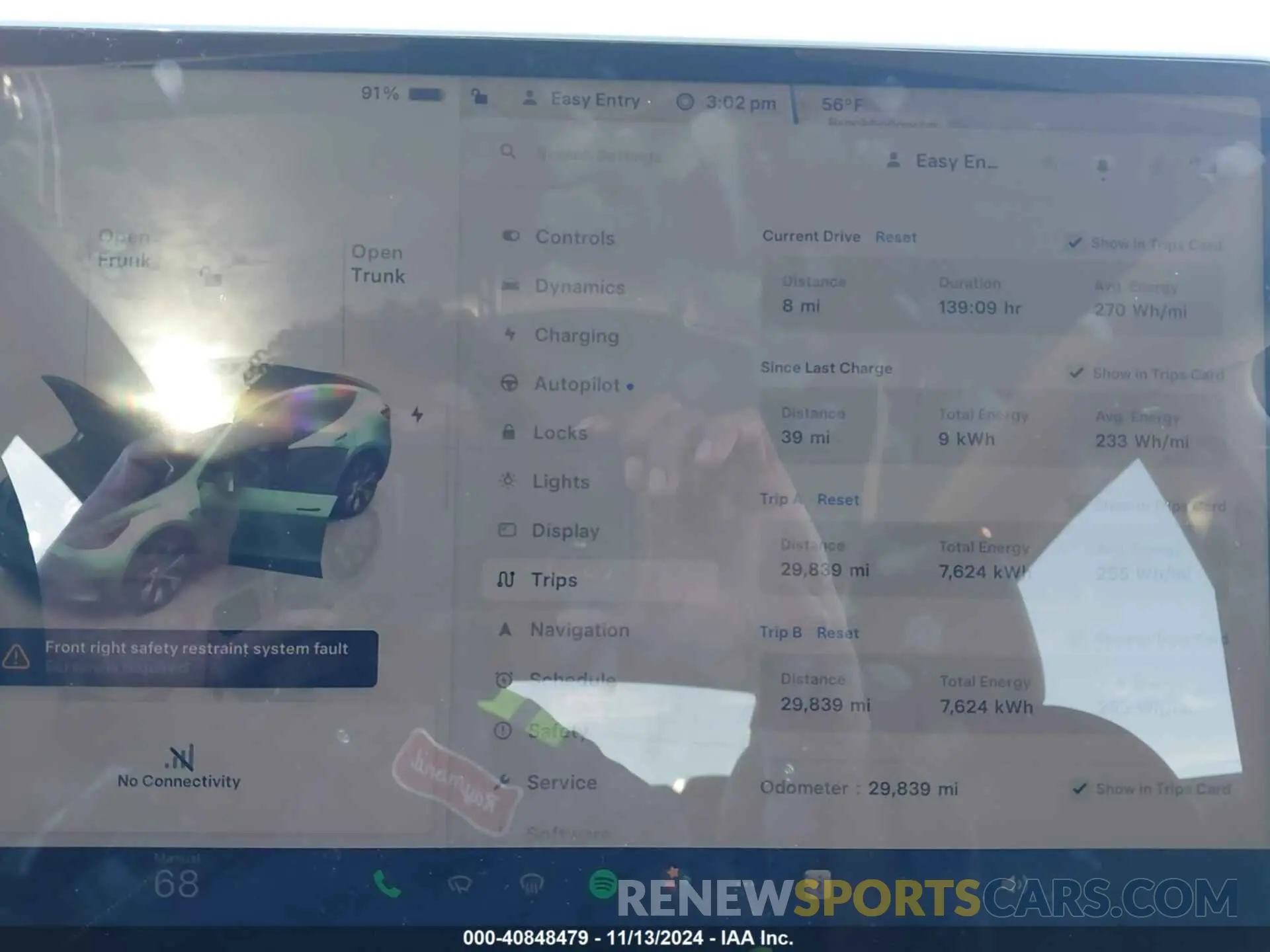 7 Photograph of a damaged car 7SAYGDEE6PF596126 TESLA MODEL Y 2023