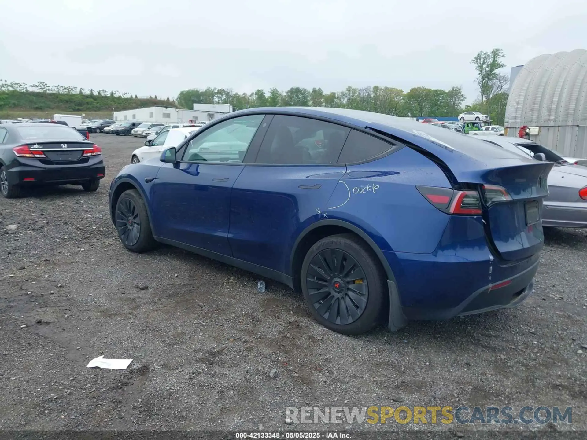 3 Photograph of a damaged car 7SAYGDEE6PF603981 TESLA MODEL Y 2023