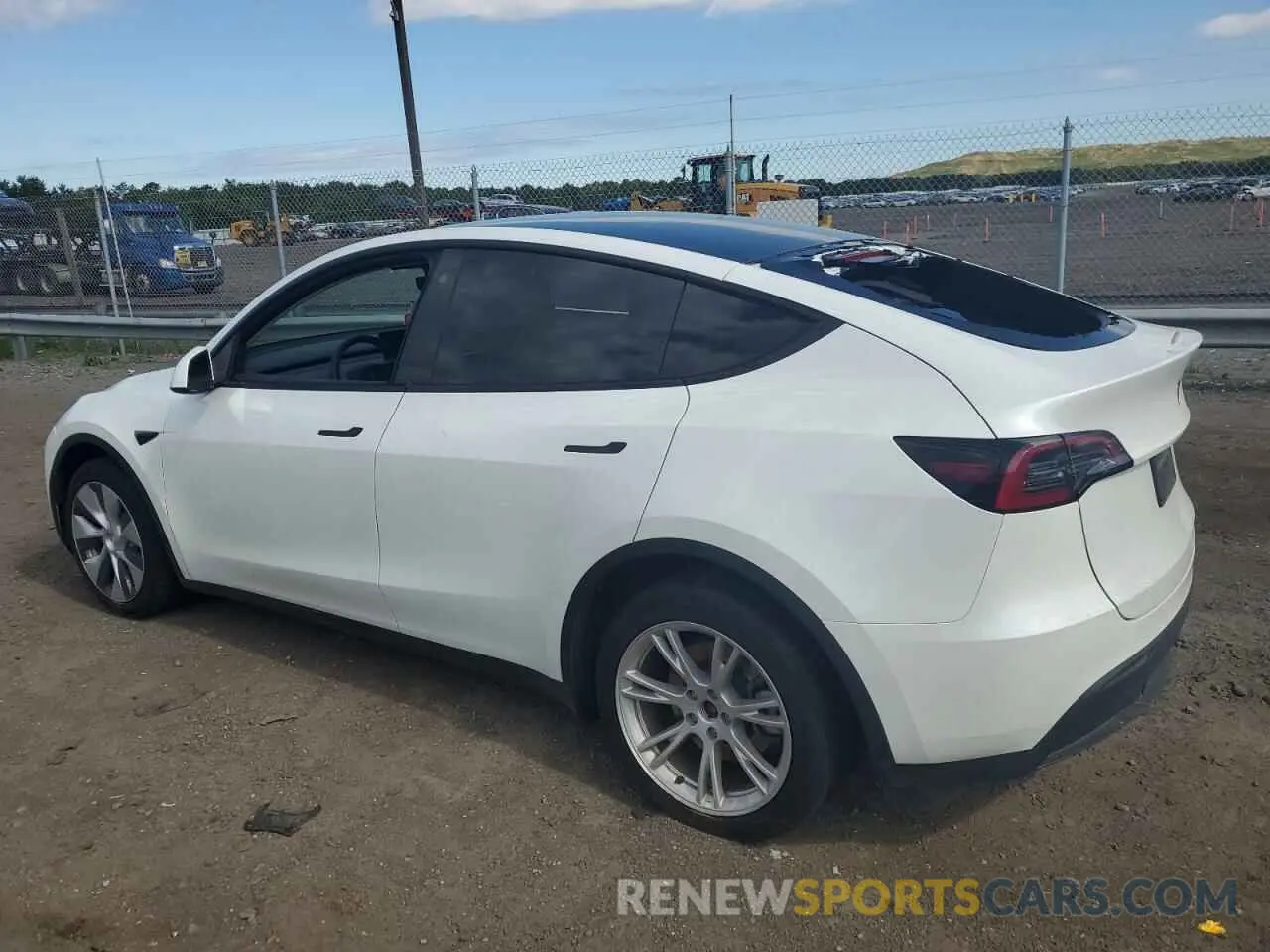 2 Photograph of a damaged car 7SAYGDEE6PF604497 TESLA MODEL Y 2023