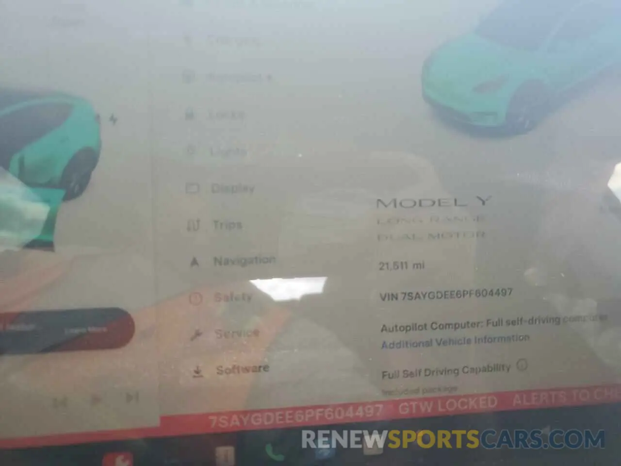9 Photograph of a damaged car 7SAYGDEE6PF604497 TESLA MODEL Y 2023