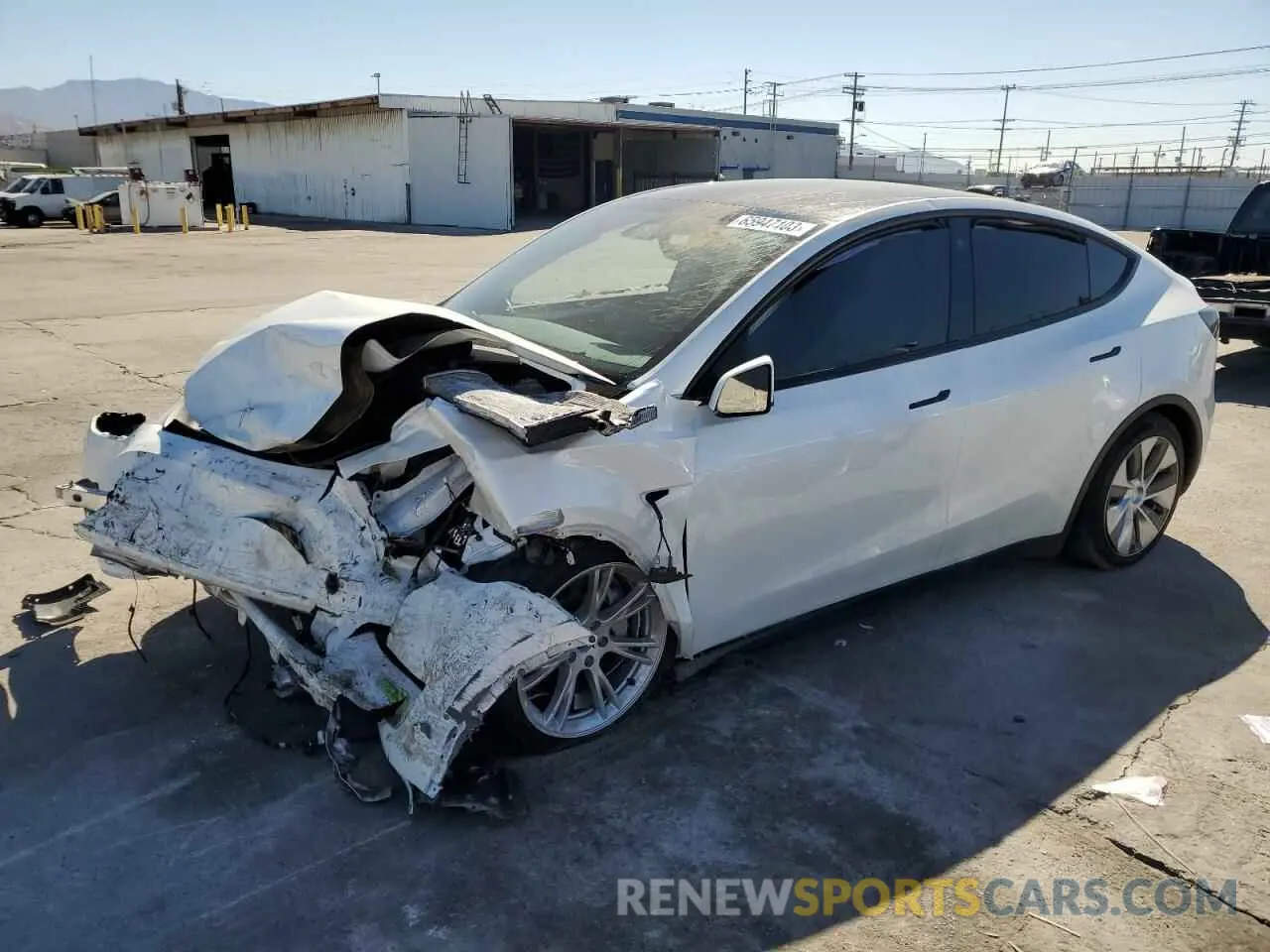 1 Photograph of a damaged car 7SAYGDEE6PF607576 TESLA MODEL Y 2023