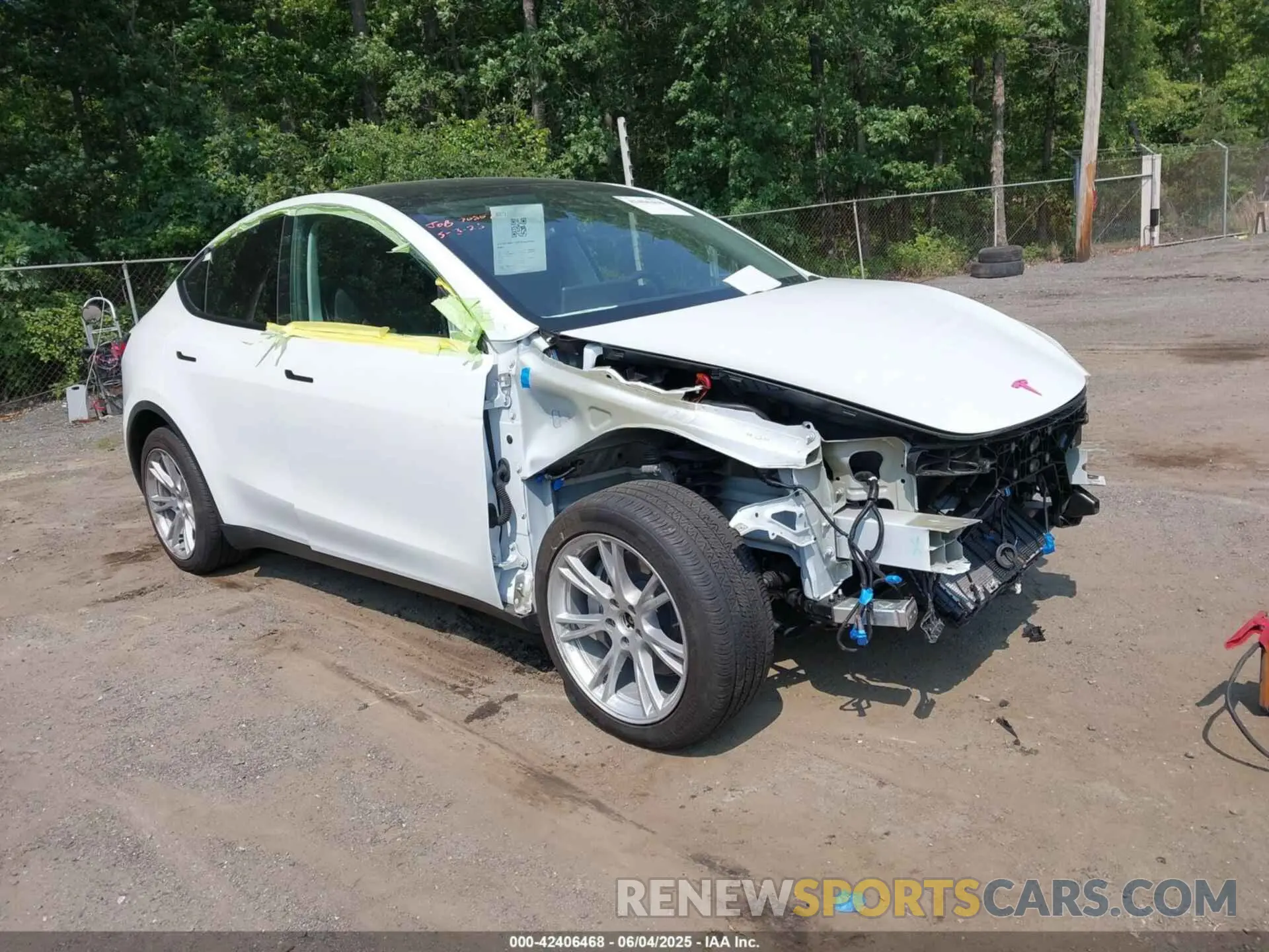 1 Photograph of a damaged car 7SAYGDEE6PF684013 TESLA MODEL Y 2023
