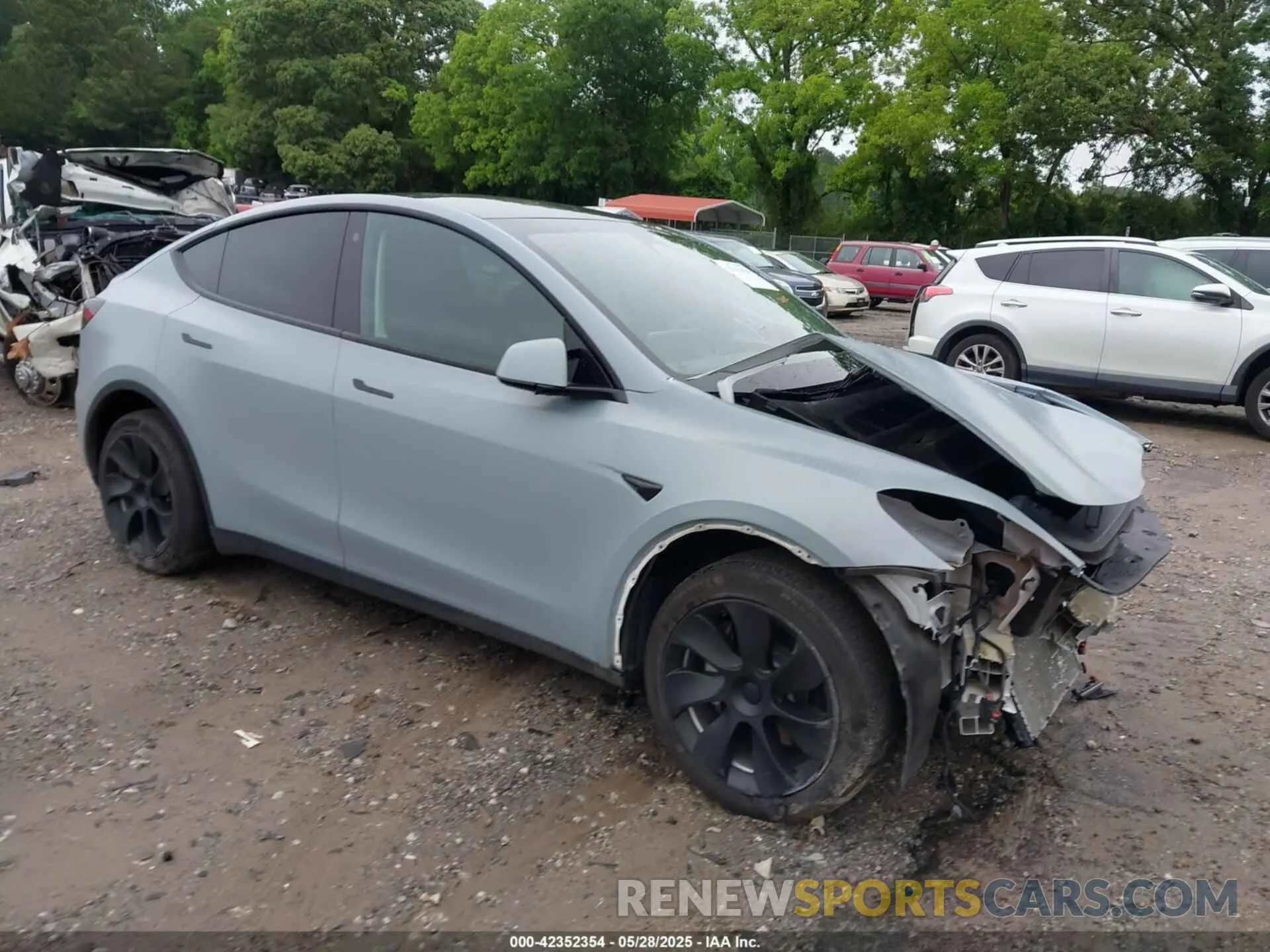 1 Photograph of a damaged car 7SAYGDEE6PF685422 TESLA MODEL Y 2023