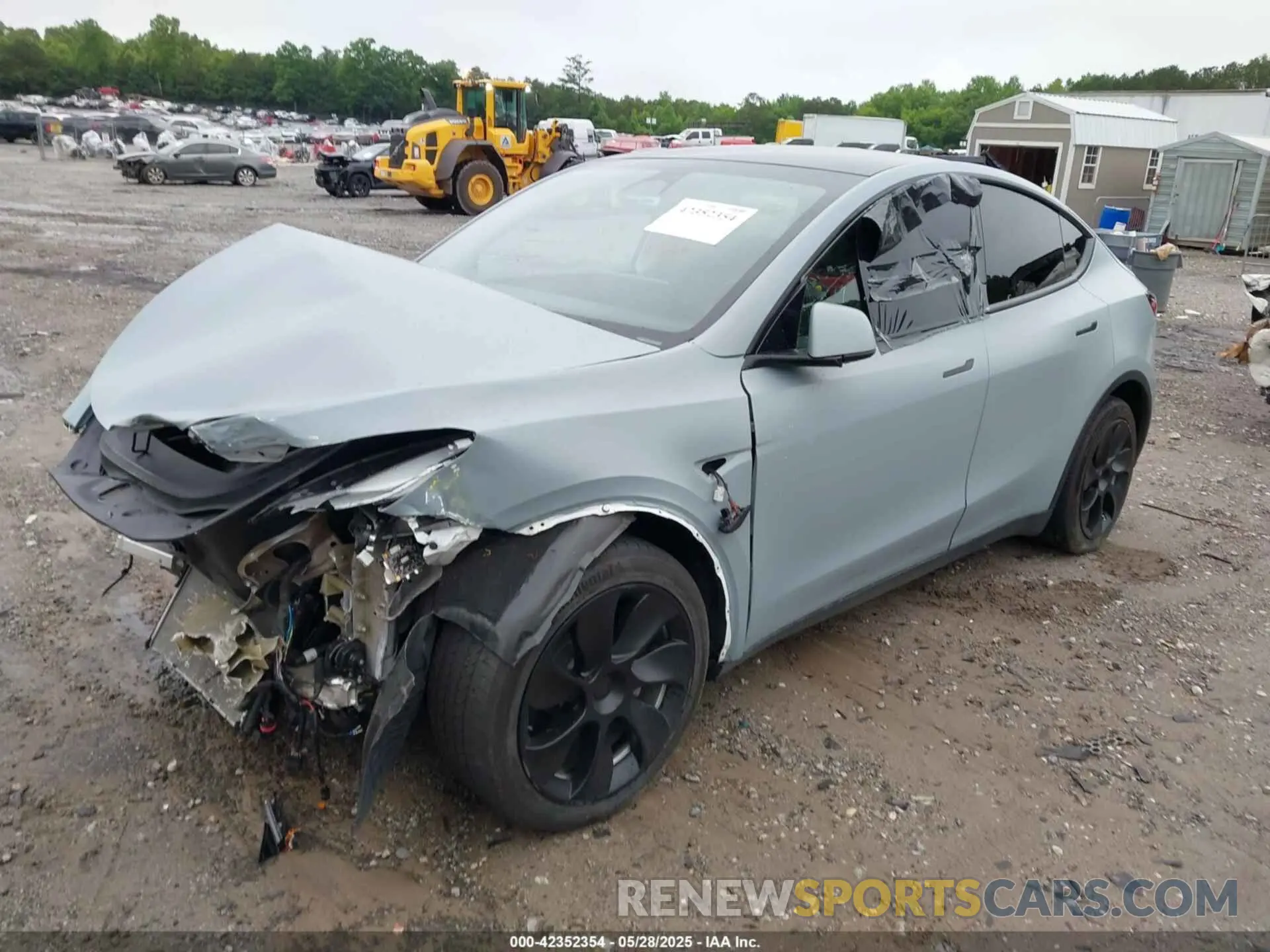 2 Photograph of a damaged car 7SAYGDEE6PF685422 TESLA MODEL Y 2023