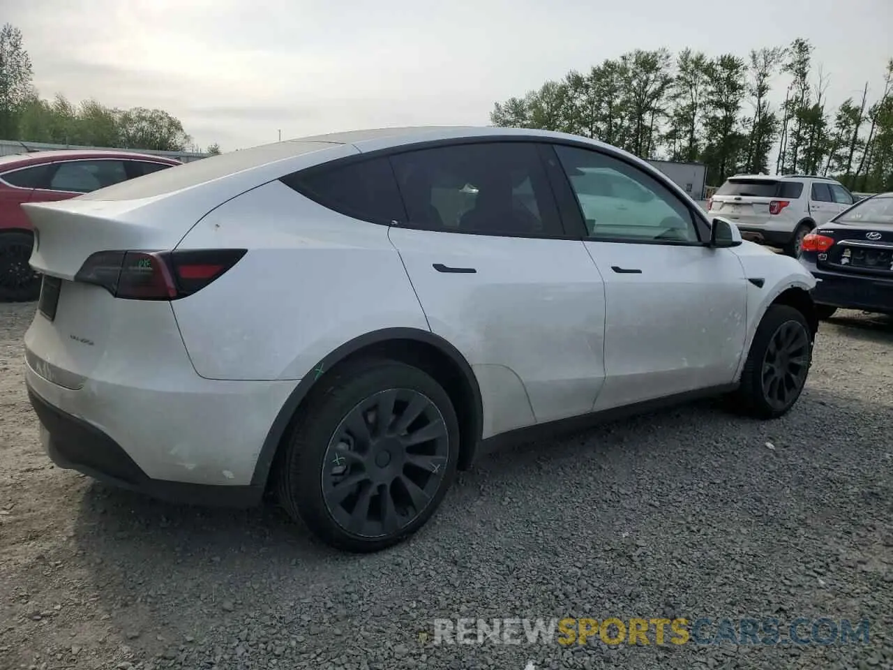 3 Photograph of a damaged car 7SAYGDEE6PF692970 TESLA MODEL Y 2023