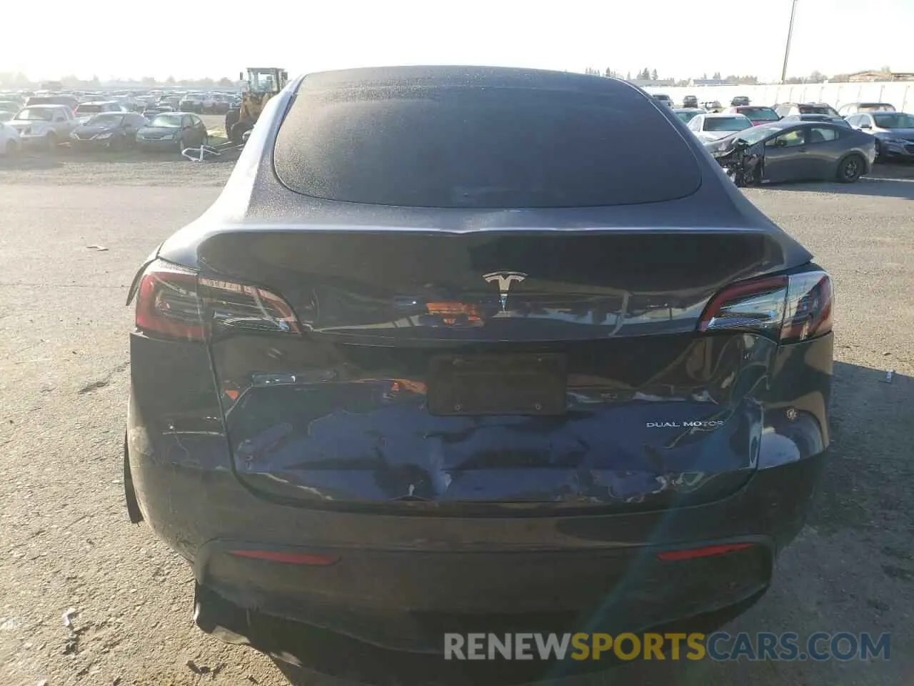 6 Photograph of a damaged car 7SAYGDEE6PF701344 TESLA MODEL Y 2023