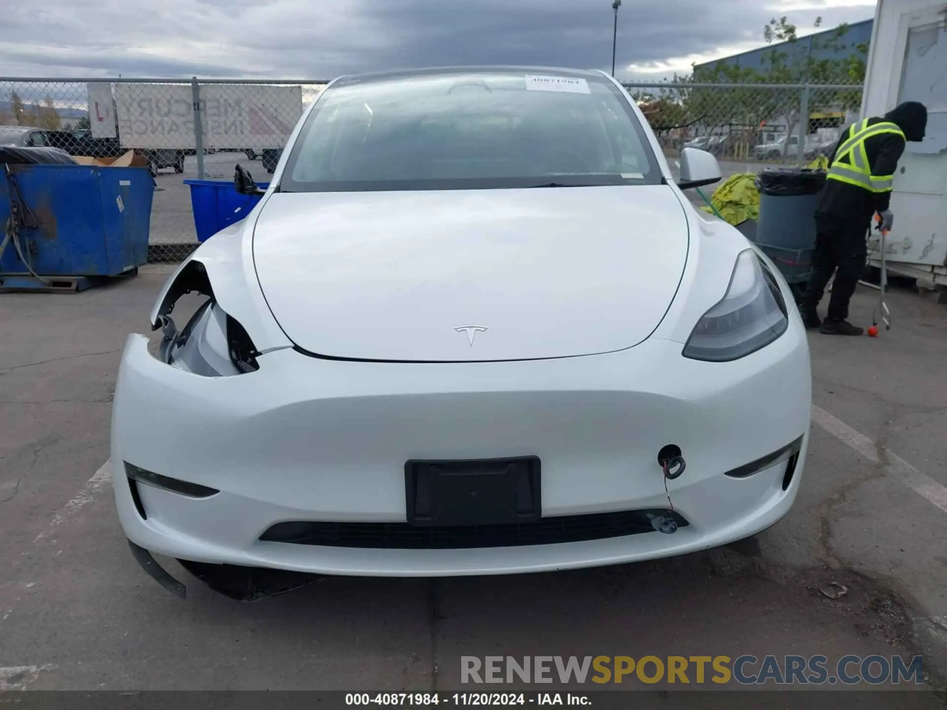 12 Photograph of a damaged car 7SAYGDEE6PF758451 TESLA MODEL Y 2023
