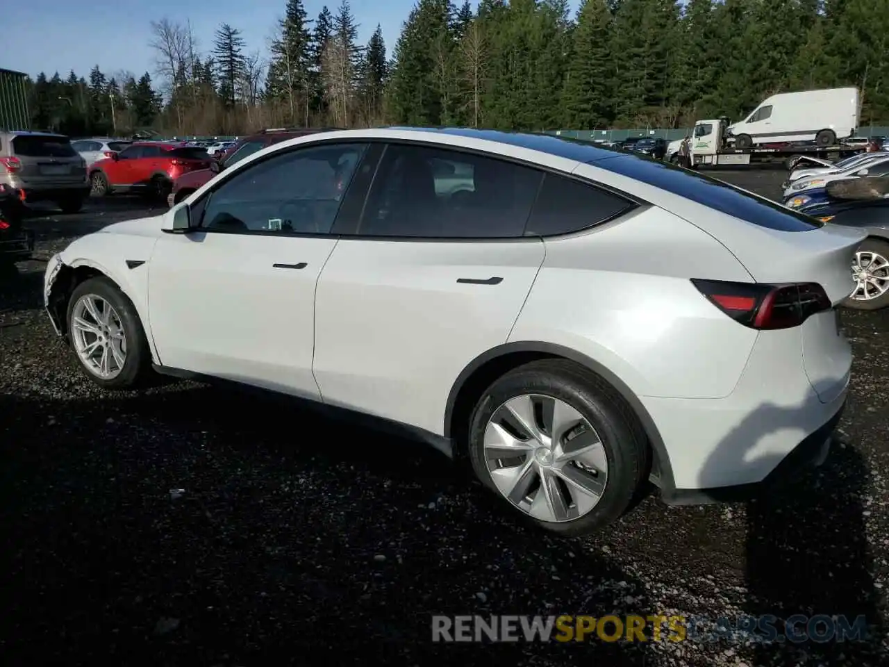 2 Photograph of a damaged car 7SAYGDEE6PF796908 TESLA MODEL Y 2023