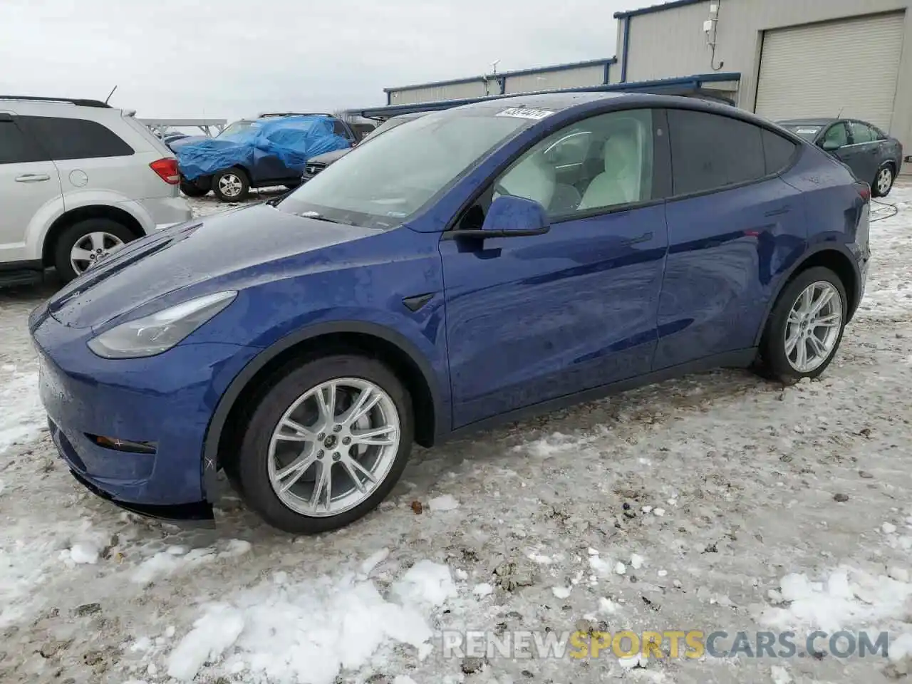 1 Photograph of a damaged car 7SAYGDEE6PF817224 TESLA MODEL Y 2023