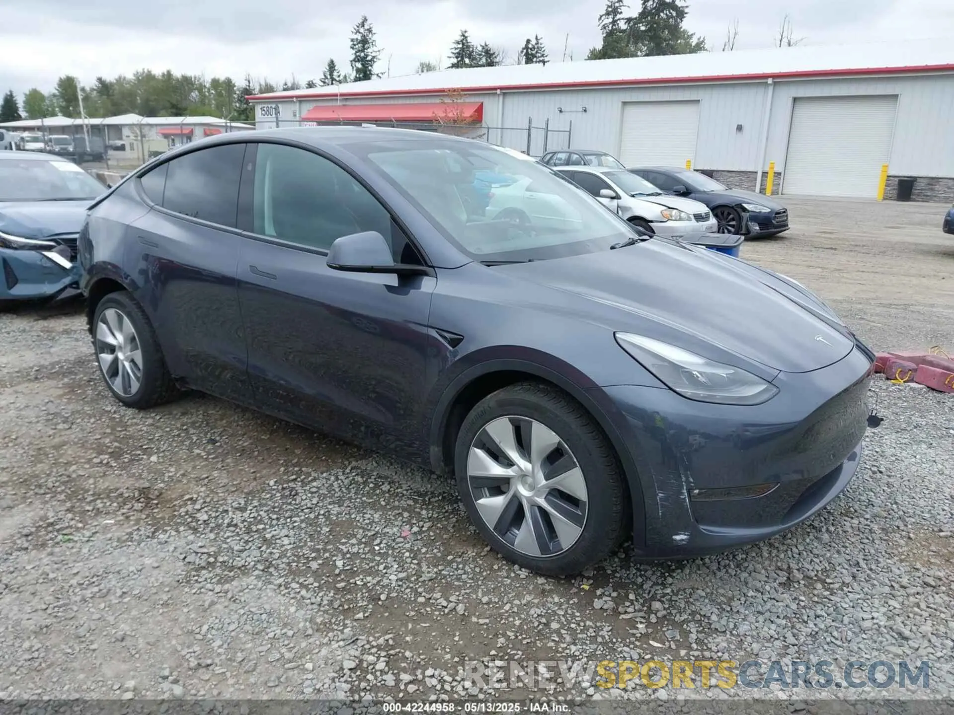 1 Photograph of a damaged car 7SAYGDEE6PF844200 TESLA MODEL Y 2023