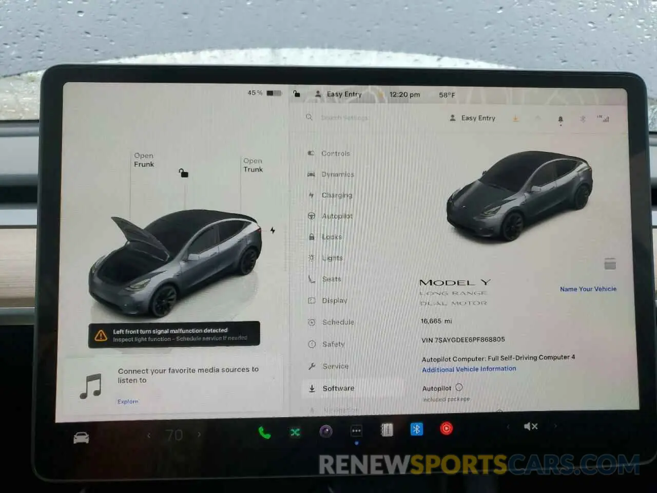 9 Photograph of a damaged car 7SAYGDEE6PF868805 TESLA MODEL Y 2023