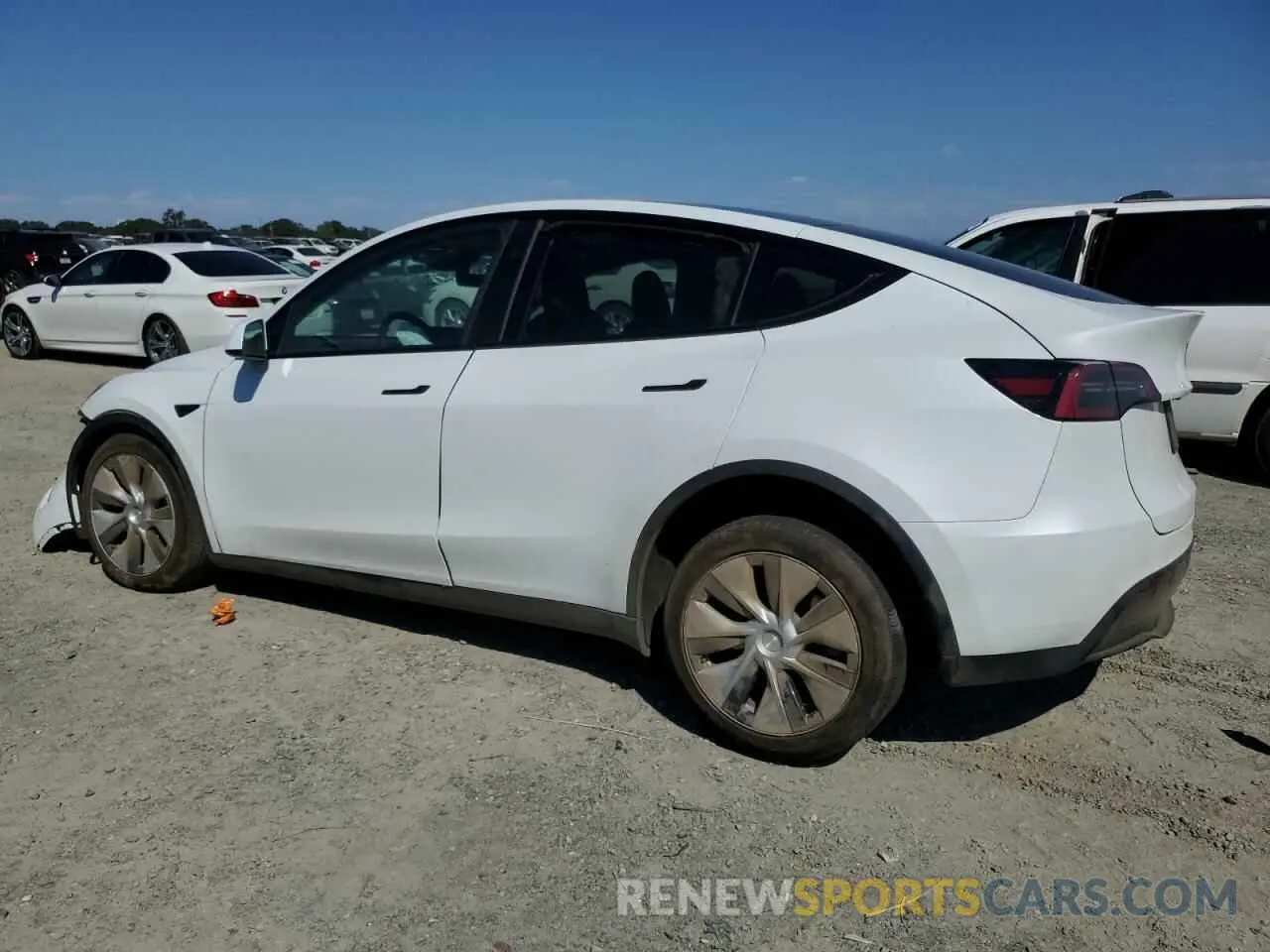 2 Photograph of a damaged car 7SAYGDEE6PF873860 TESLA MODEL Y 2023