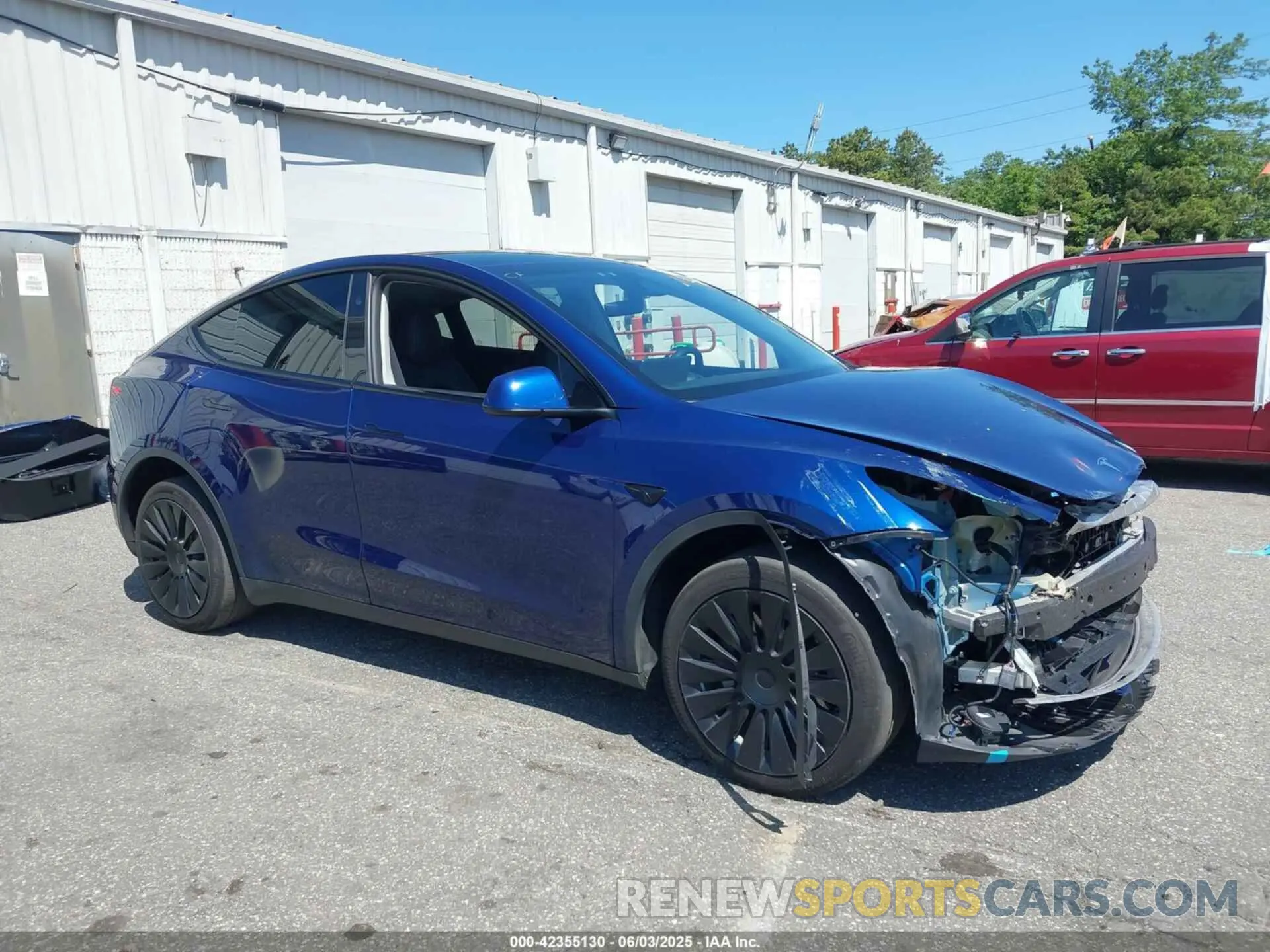 1 Photograph of a damaged car 7SAYGDEE6PF876399 TESLA MODEL Y 2023