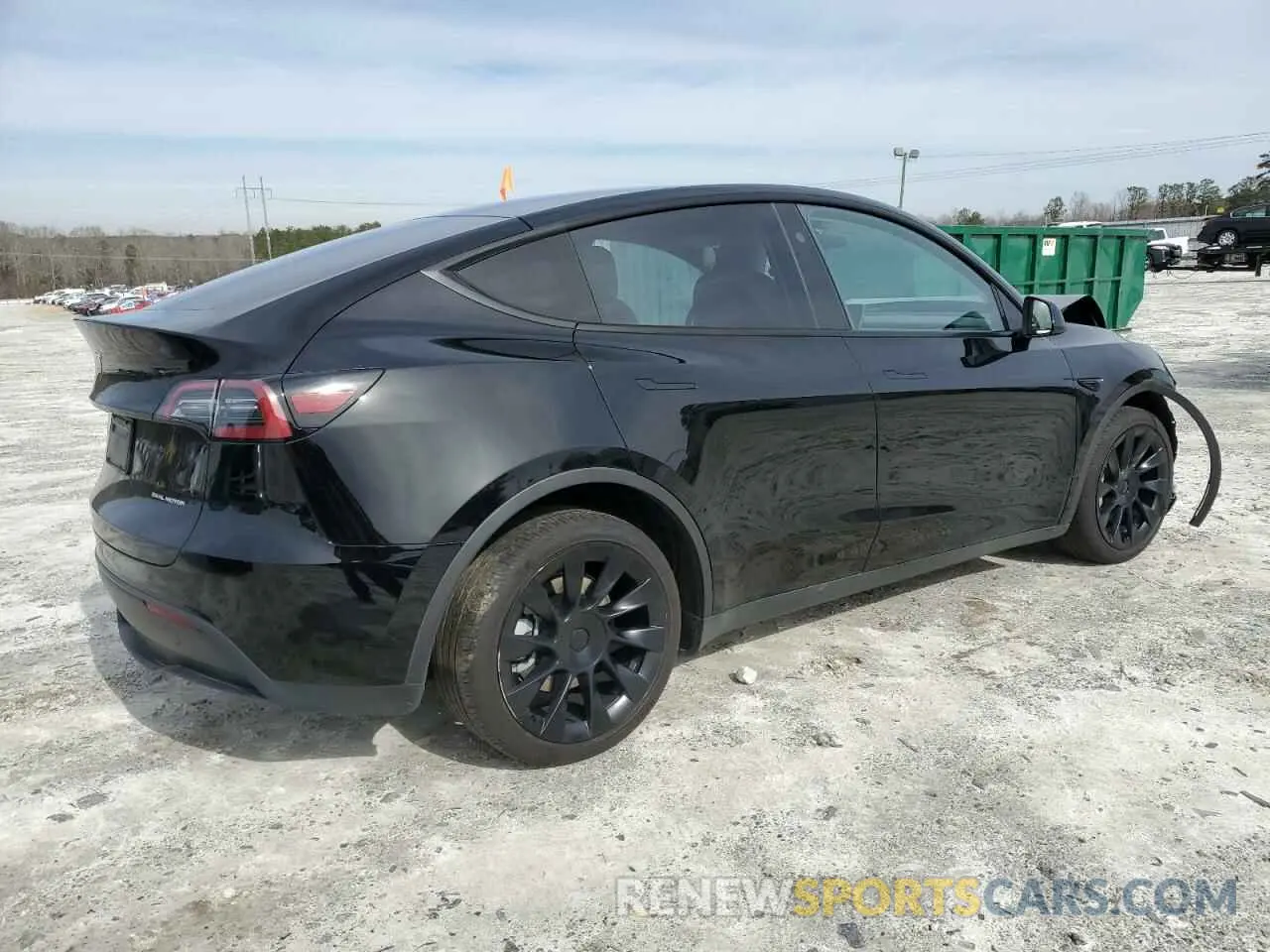 3 Photograph of a damaged car 7SAYGDEE6PF893431 TESLA MODEL Y 2023