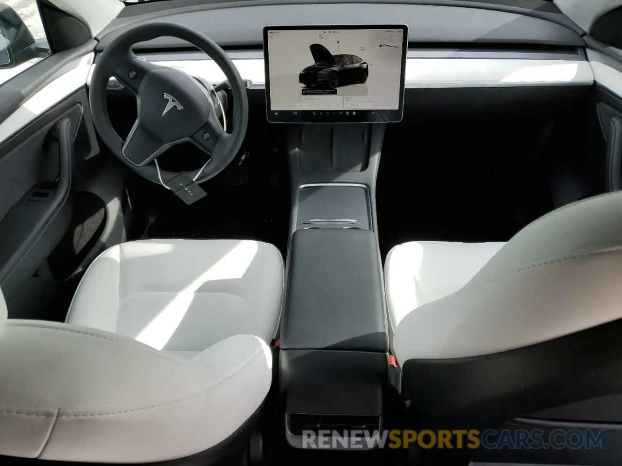 8 Photograph of a damaged car 7SAYGDEE6PF893431 TESLA MODEL Y 2023