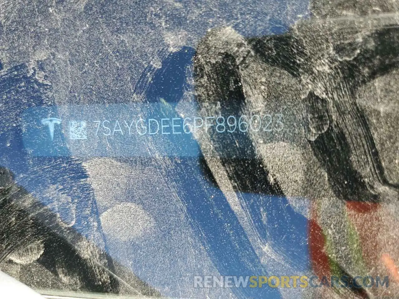 12 Photograph of a damaged car 7SAYGDEE6PF896023 TESLA MODEL Y 2023