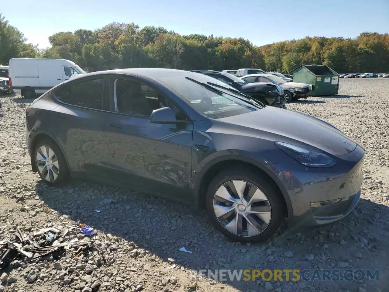 4 Photograph of a damaged car 7SAYGDEE6PF896023 TESLA MODEL Y 2023