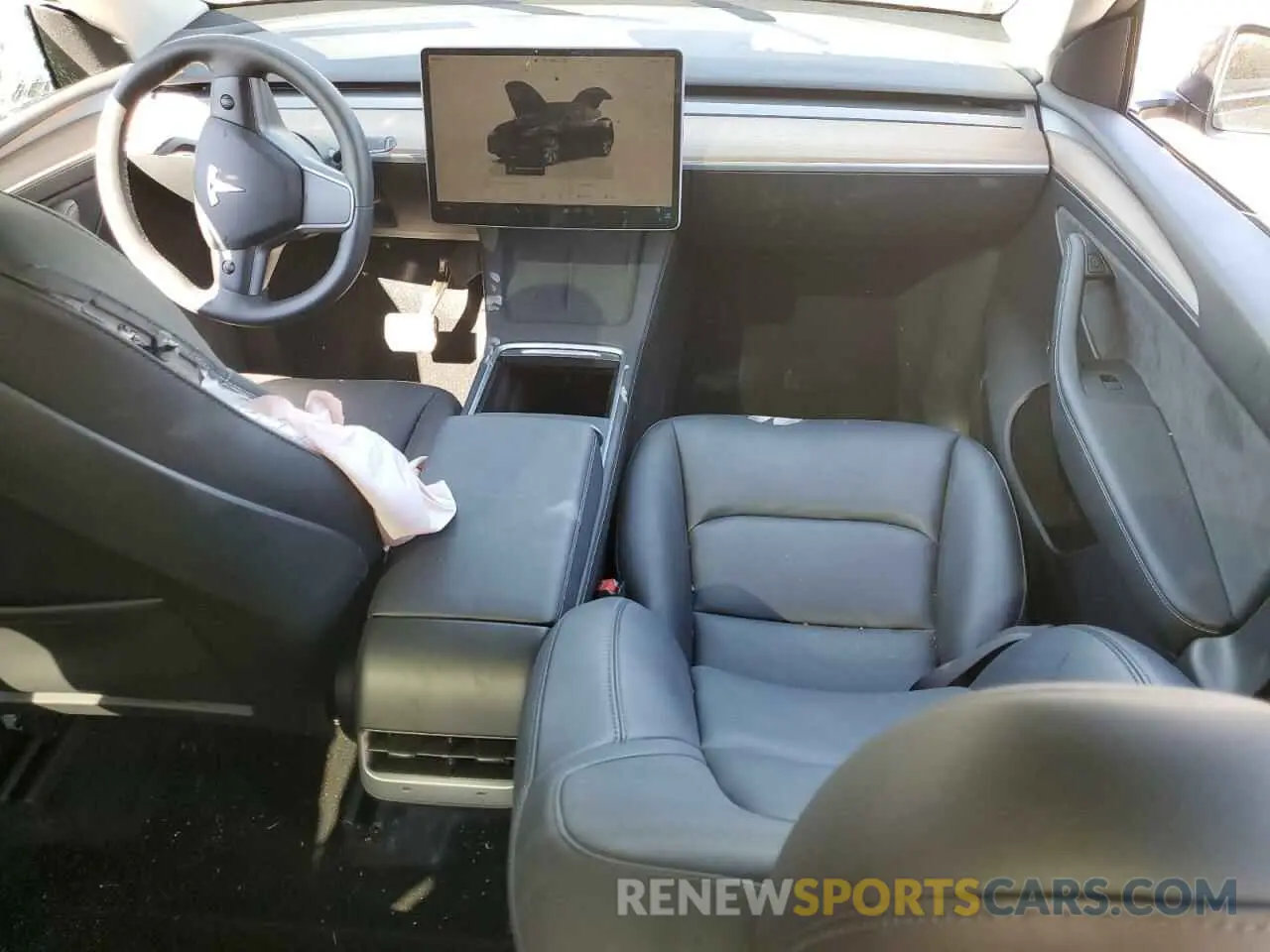 8 Photograph of a damaged car 7SAYGDEE6PF896023 TESLA MODEL Y 2023