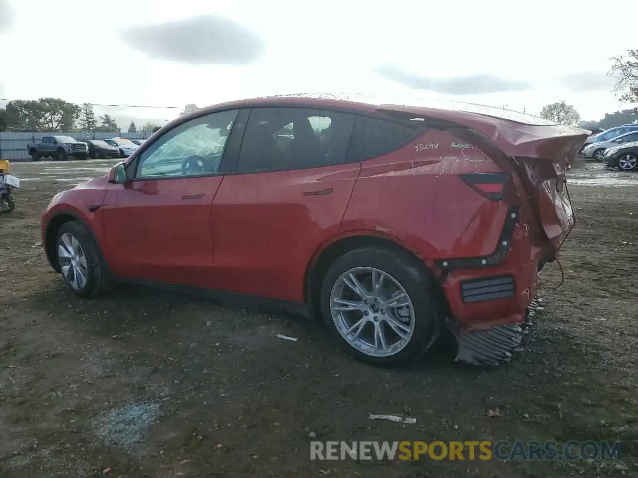 2 Photograph of a damaged car 7SAYGDEE6PF912768 TESLA MODEL Y 2023