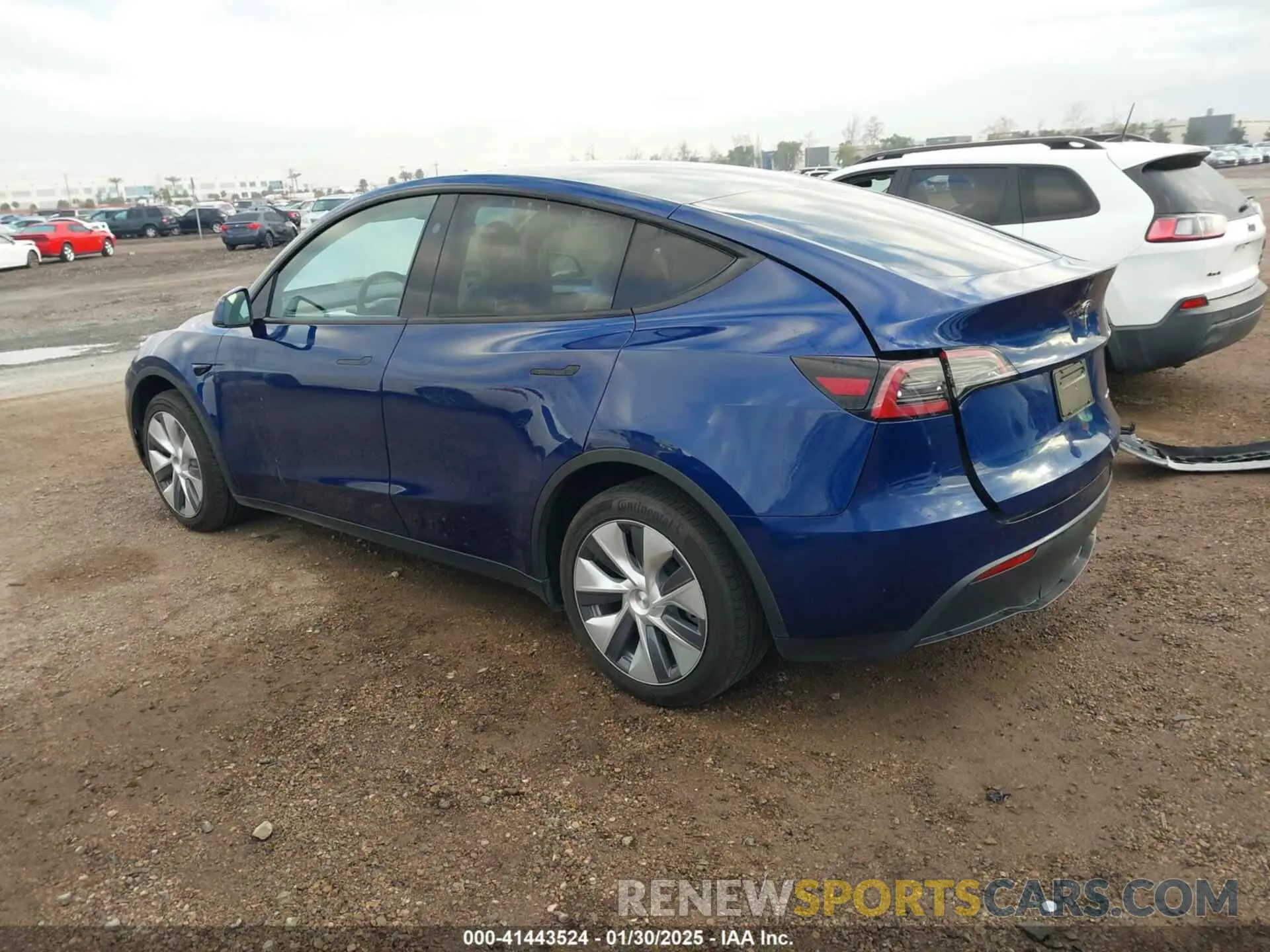 3 Photograph of a damaged car 7SAYGDEE6PF947827 TESLA MODEL Y 2023