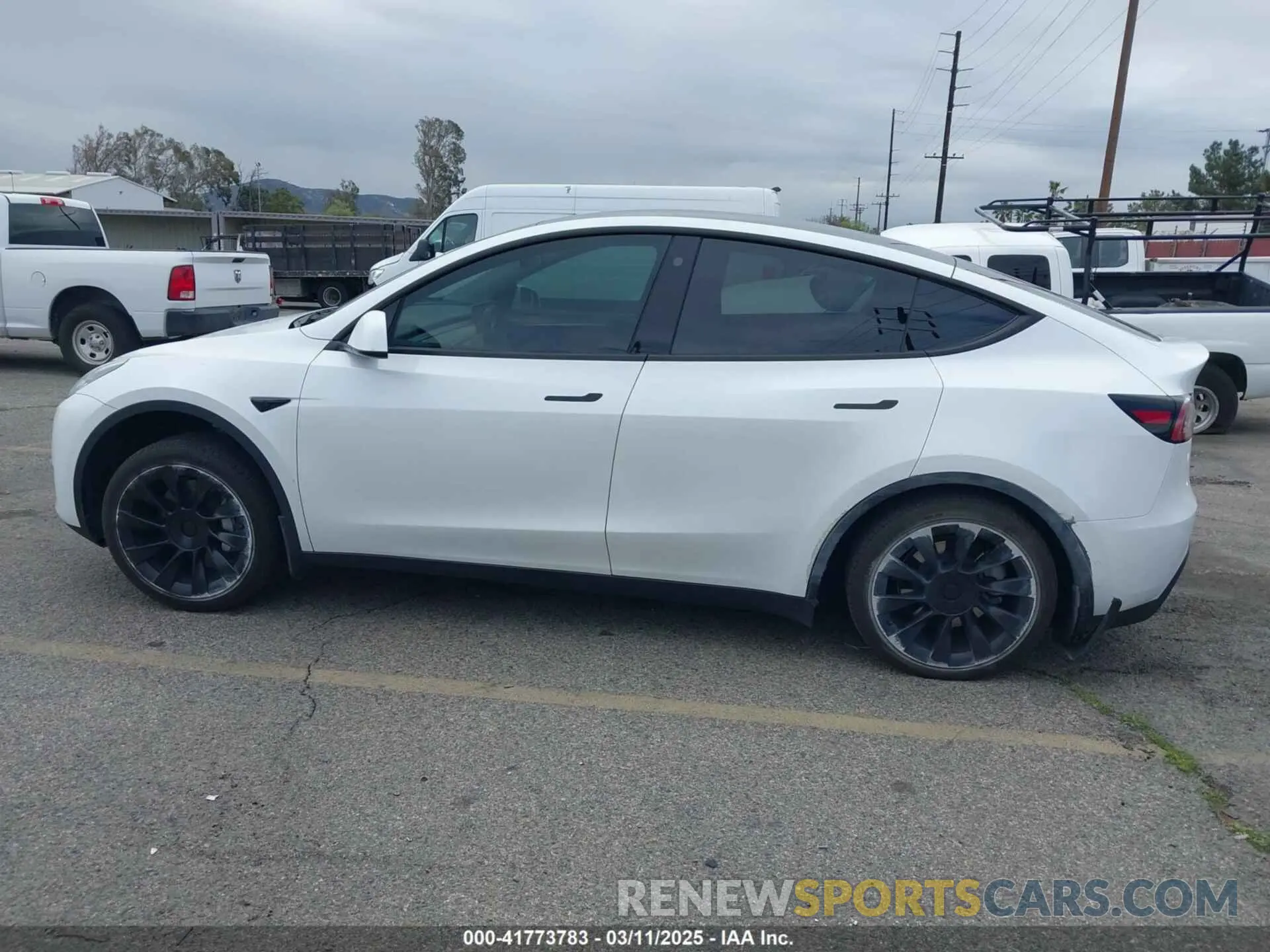 14 Photograph of a damaged car 7SAYGDEE7PA023295 TESLA MODEL Y 2023