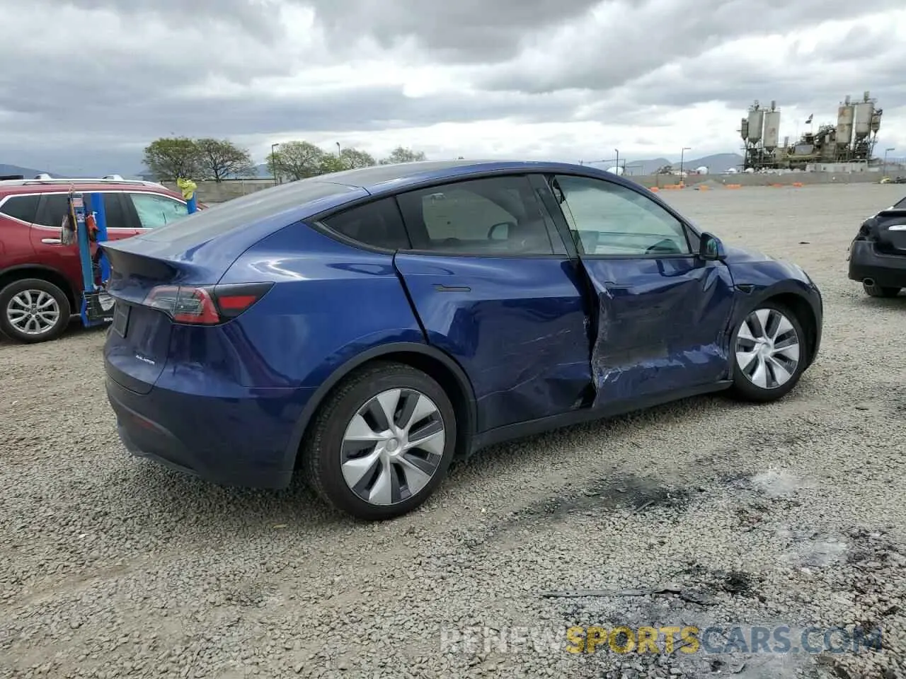 3 Photograph of a damaged car 7SAYGDEE7PA028531 TESLA MODEL Y 2023