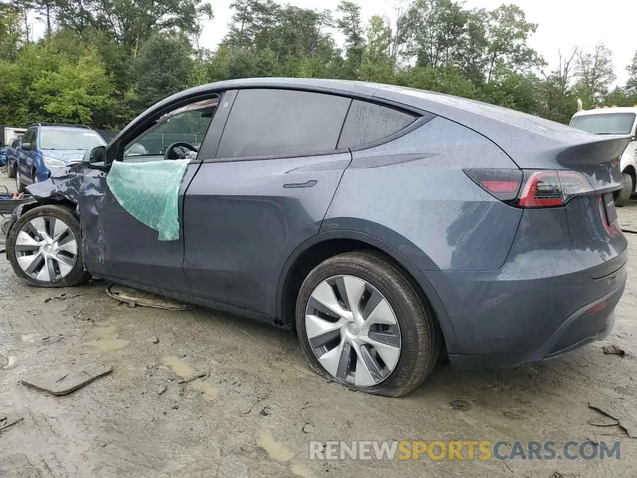 2 Photograph of a damaged car 7SAYGDEE7PA037312 TESLA MODEL Y 2023