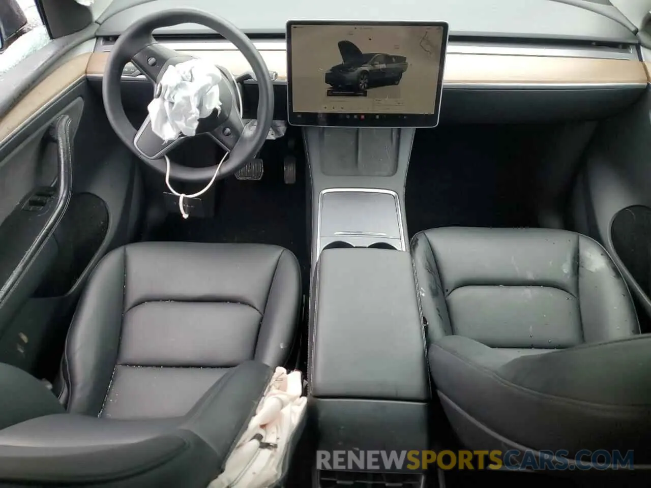 8 Photograph of a damaged car 7SAYGDEE7PA037312 TESLA MODEL Y 2023