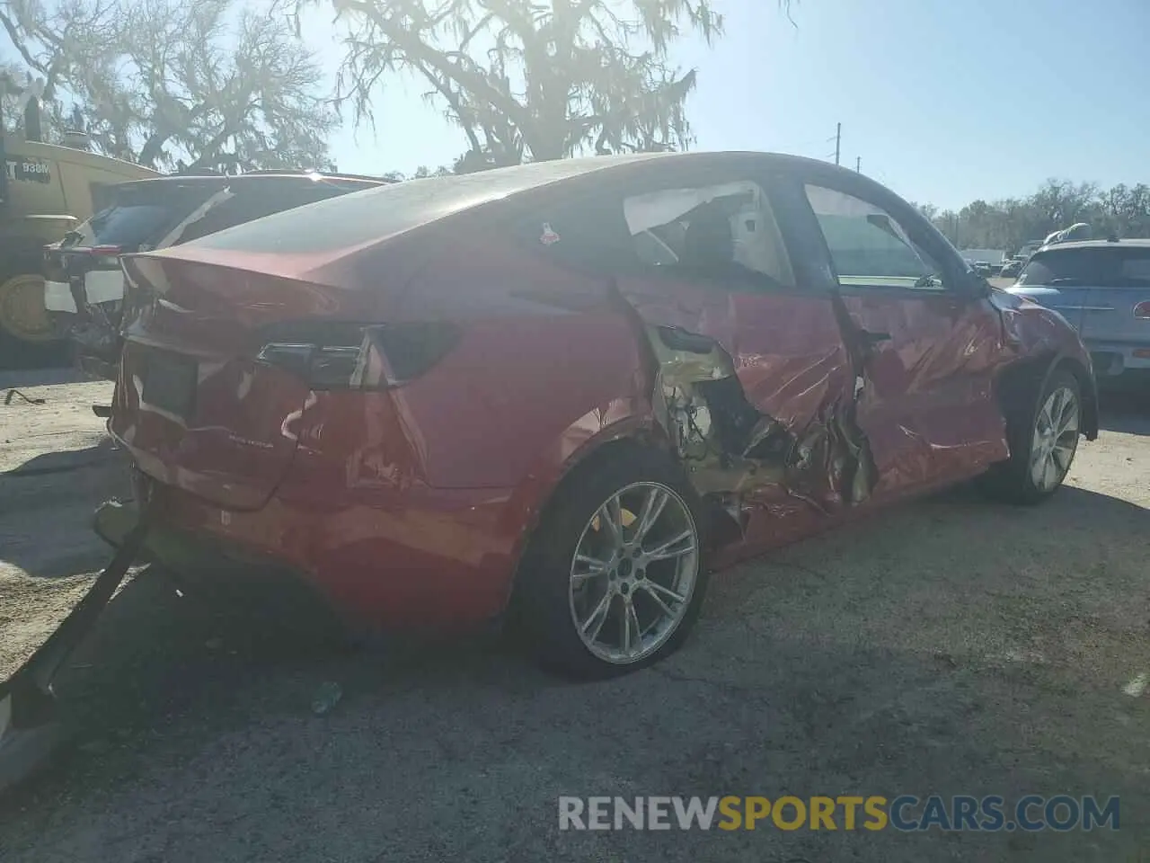 3 Photograph of a damaged car 7SAYGDEE7PA044518 TESLA MODEL Y 2023