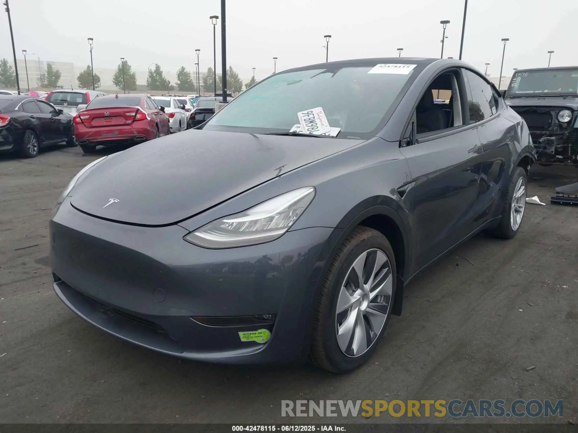 2 Photograph of a damaged car 7SAYGDEE7PA058919 TESLA MODEL Y 2023