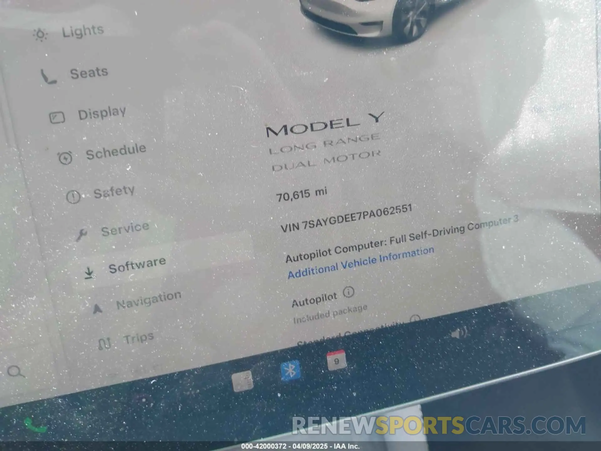 15 Photograph of a damaged car 7SAYGDEE7PA062551 TESLA MODEL Y 2023