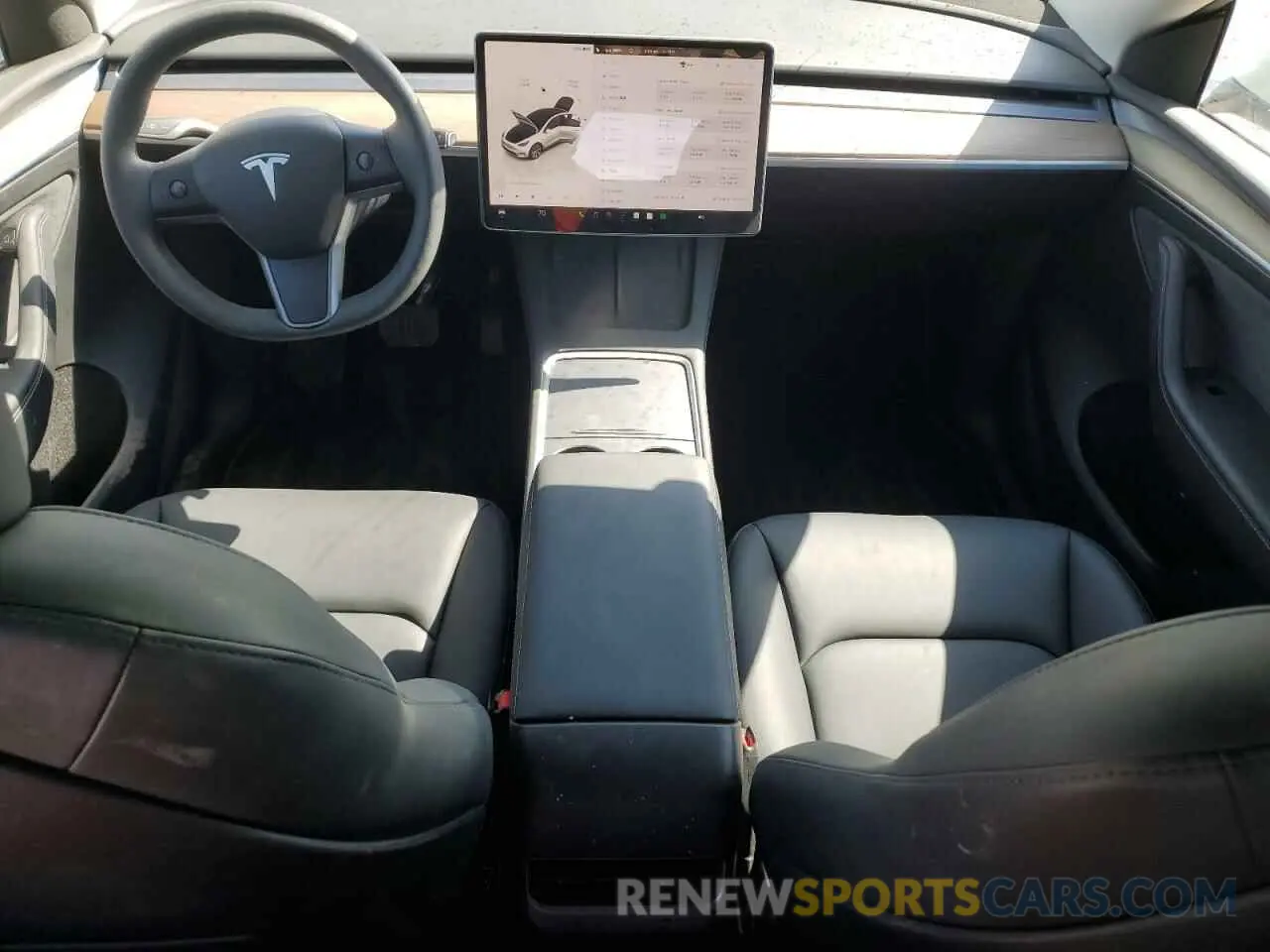 8 Photograph of a damaged car 7SAYGDEE7PA076336 TESLA MODEL Y 2023