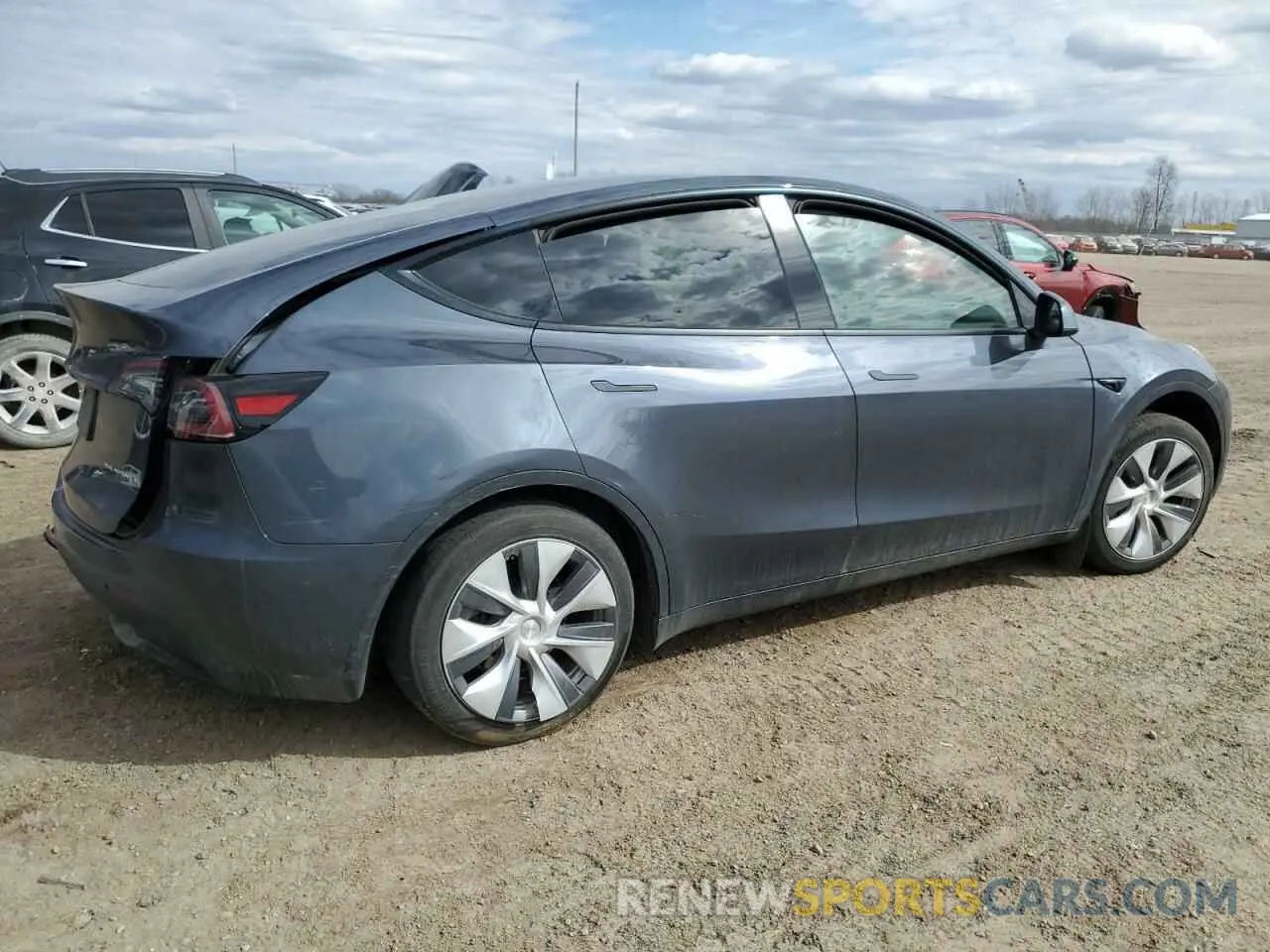 3 Photograph of a damaged car 7SAYGDEE7PA079740 TESLA MODEL Y 2023