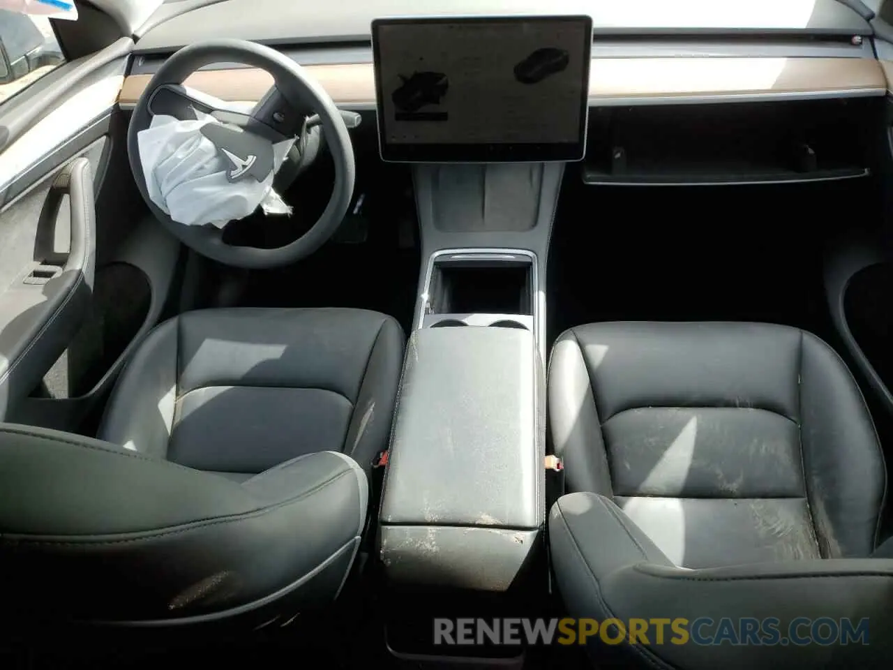 8 Photograph of a damaged car 7SAYGDEE7PA079740 TESLA MODEL Y 2023