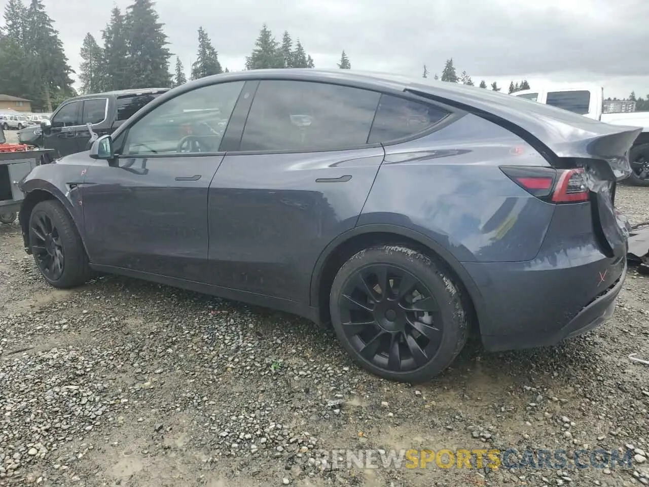 2 Photograph of a damaged car 7SAYGDEE7PA080807 TESLA MODEL Y 2023