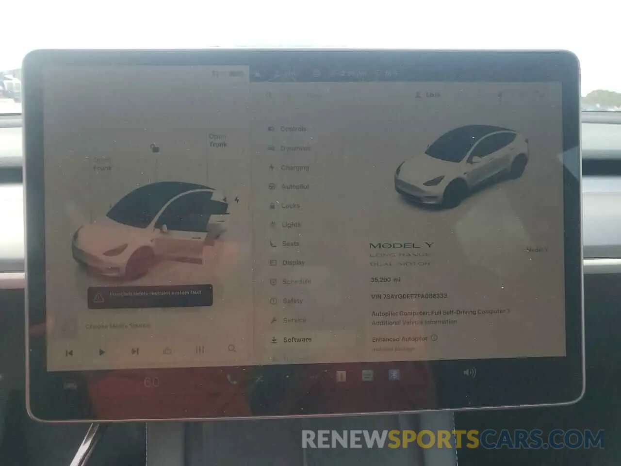 9 Photograph of a damaged car 7SAYGDEE7PA086333 TESLA MODEL Y 2023
