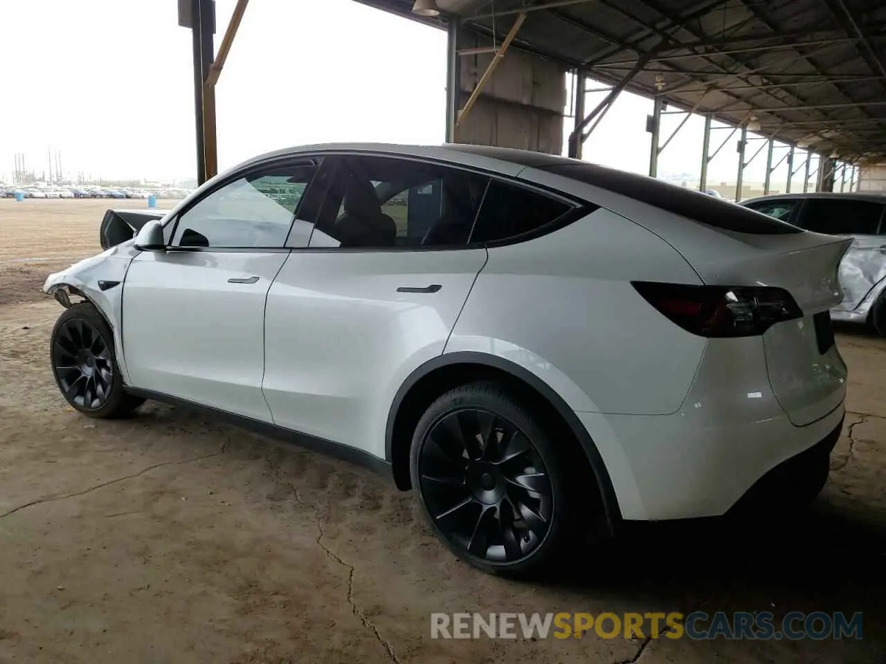 2 Photograph of a damaged car 7SAYGDEE7PA097462 TESLA MODEL Y 2023