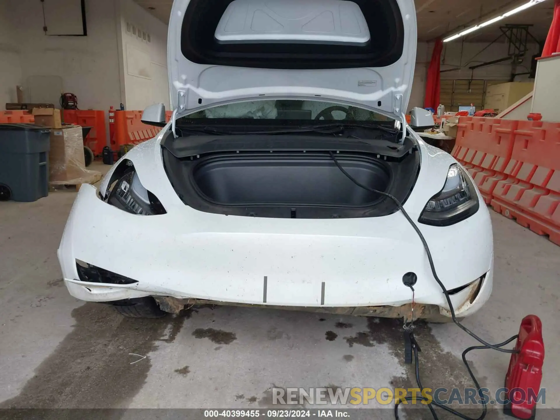 12 Photograph of a damaged car 7SAYGDEE7PA100523 TESLA MODEL Y 2023