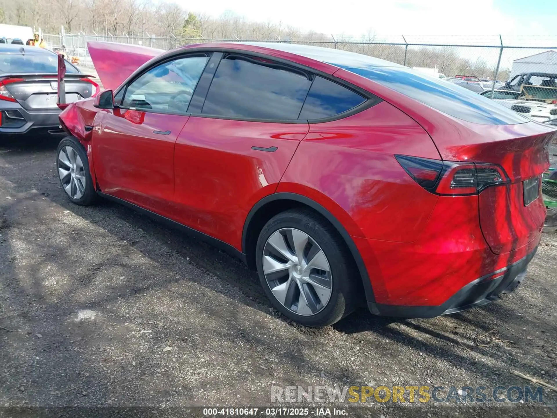 3 Photograph of a damaged car 7SAYGDEE7PA101994 TESLA MODEL Y 2023
