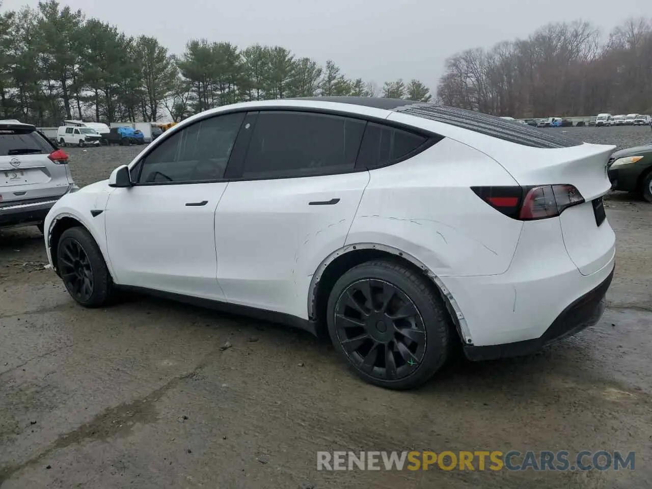2 Photograph of a damaged car 7SAYGDEE7PA102174 TESLA MODEL Y 2023