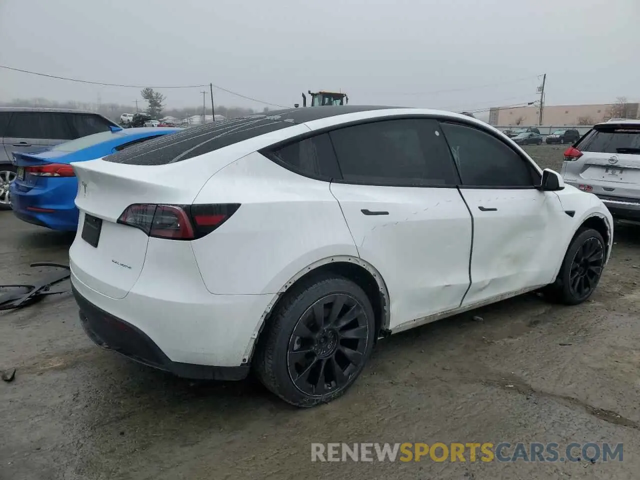 3 Photograph of a damaged car 7SAYGDEE7PA102174 TESLA MODEL Y 2023