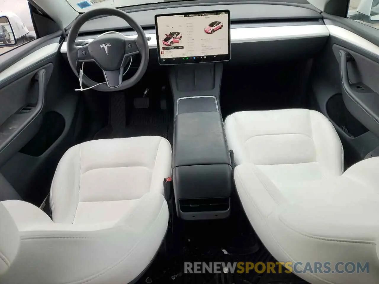 8 Photograph of a damaged car 7SAYGDEE7PA107195 TESLA MODEL Y 2023