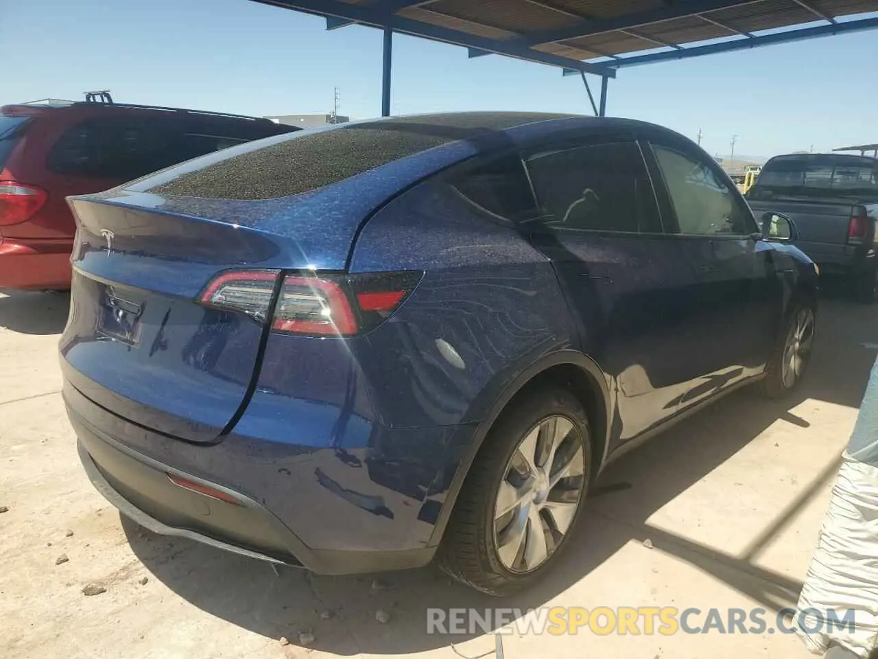 3 Photograph of a damaged car 7SAYGDEE7PA112865 TESLA MODEL Y 2023
