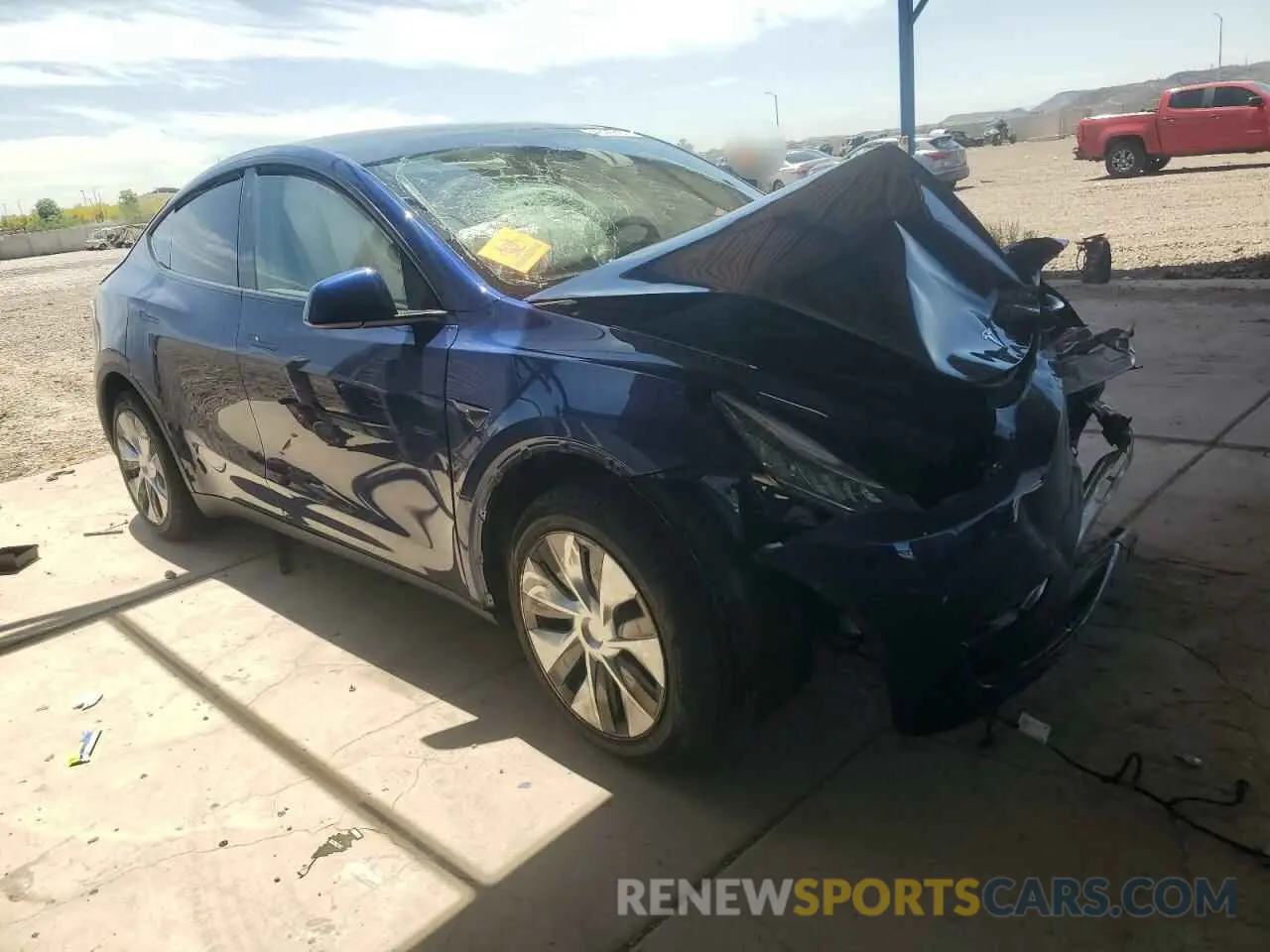 4 Photograph of a damaged car 7SAYGDEE7PA112865 TESLA MODEL Y 2023