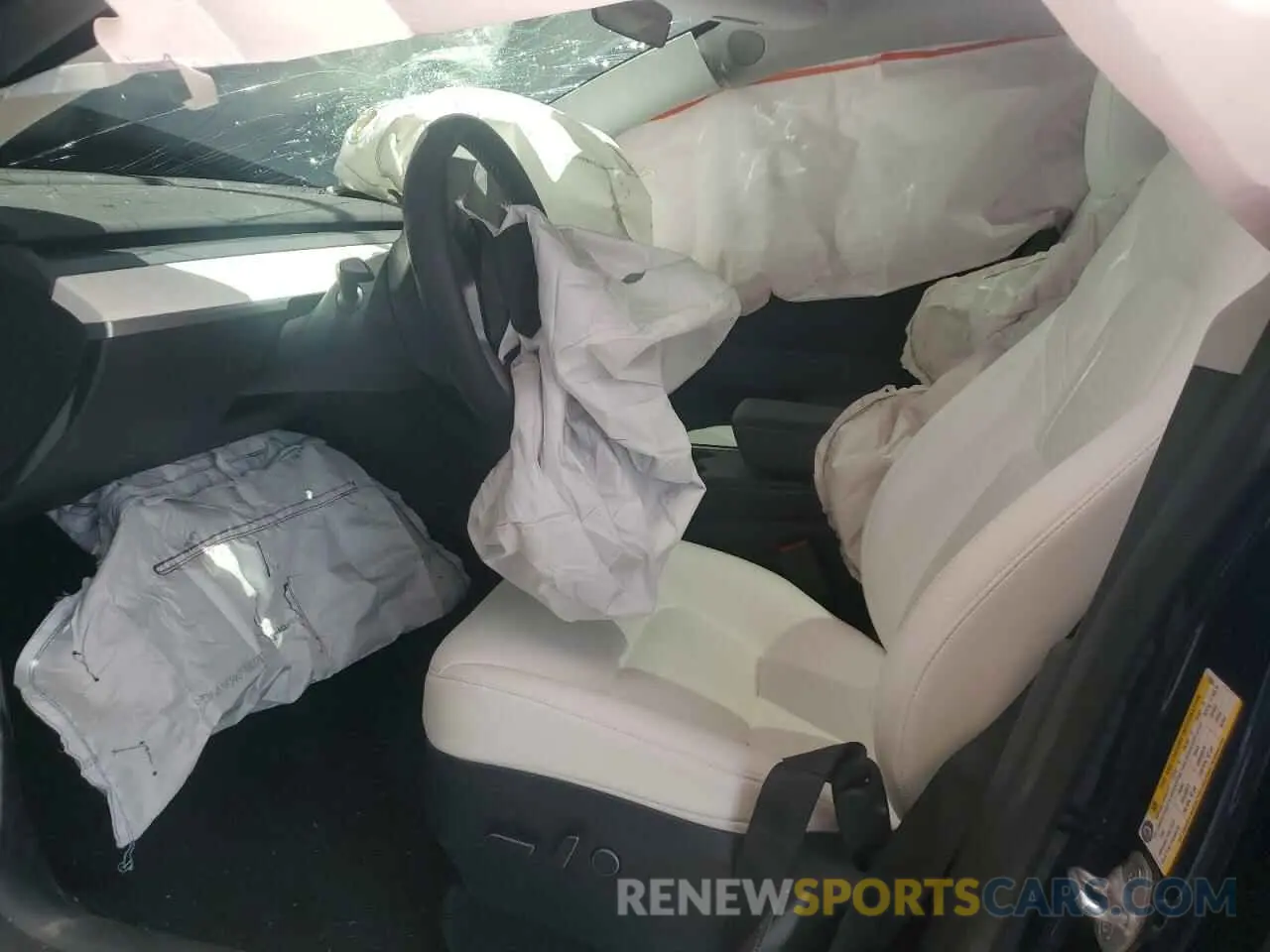 7 Photograph of a damaged car 7SAYGDEE7PA112865 TESLA MODEL Y 2023
