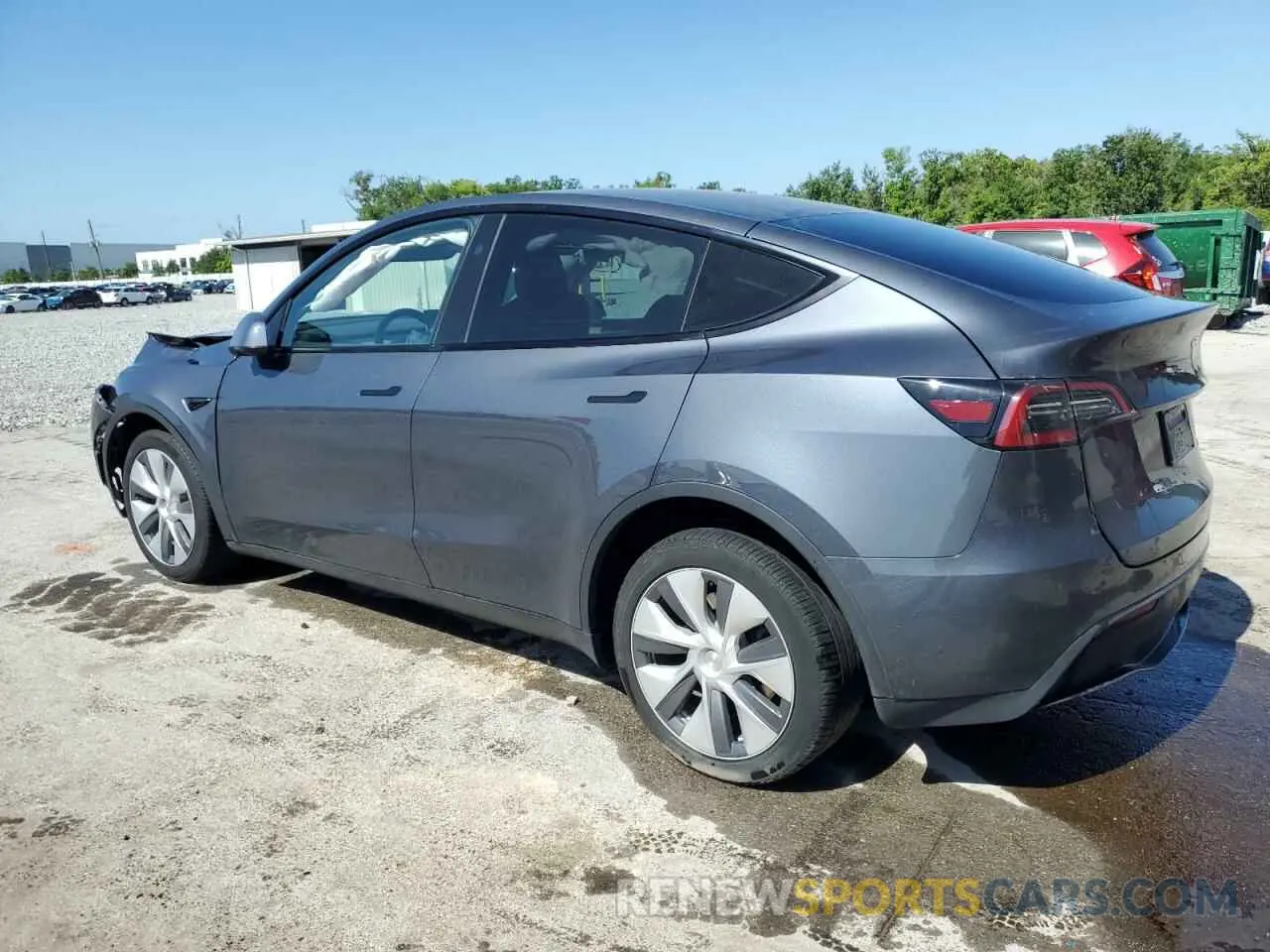 2 Photograph of a damaged car 7SAYGDEE7PA131500 TESLA MODEL Y 2023